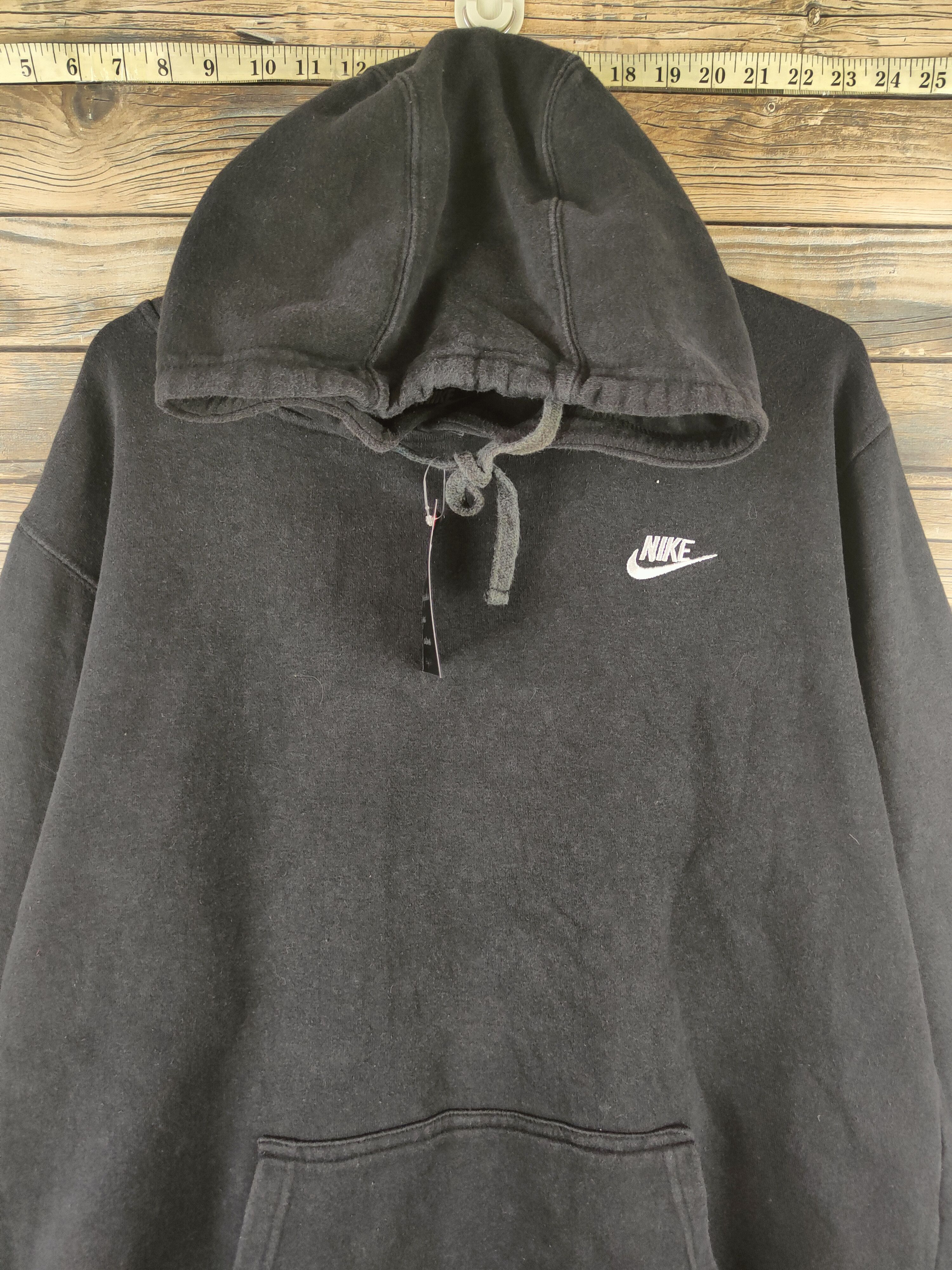 Nike DL Nike Black Hoodie Sweatshirts #46-034 Size US XL / EU 56 / 4 - 2 Thumbnail