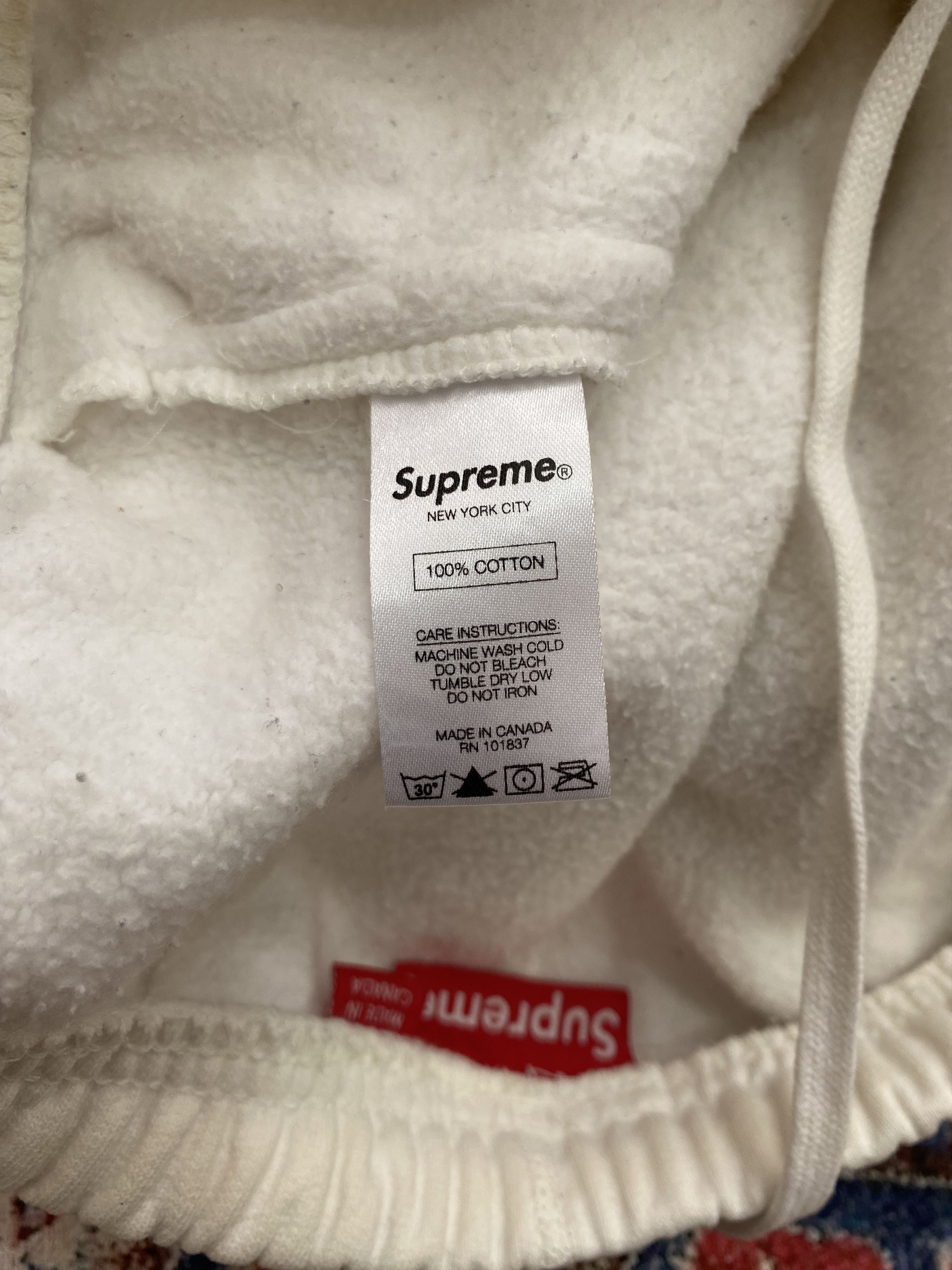 Supreme FW16 Supreme x Slayer Eagle Sweatpants - White Size US 32 / EU 48 - 8 Thumbnail