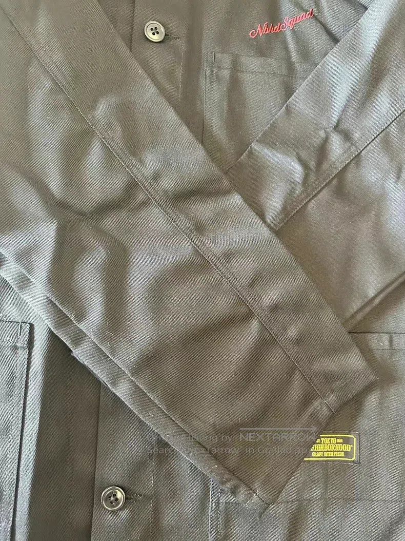 Neighborhood Neighborhood Black Work Jacket Size US L / EU 52-54 / 3 - 7 Thumbnail
