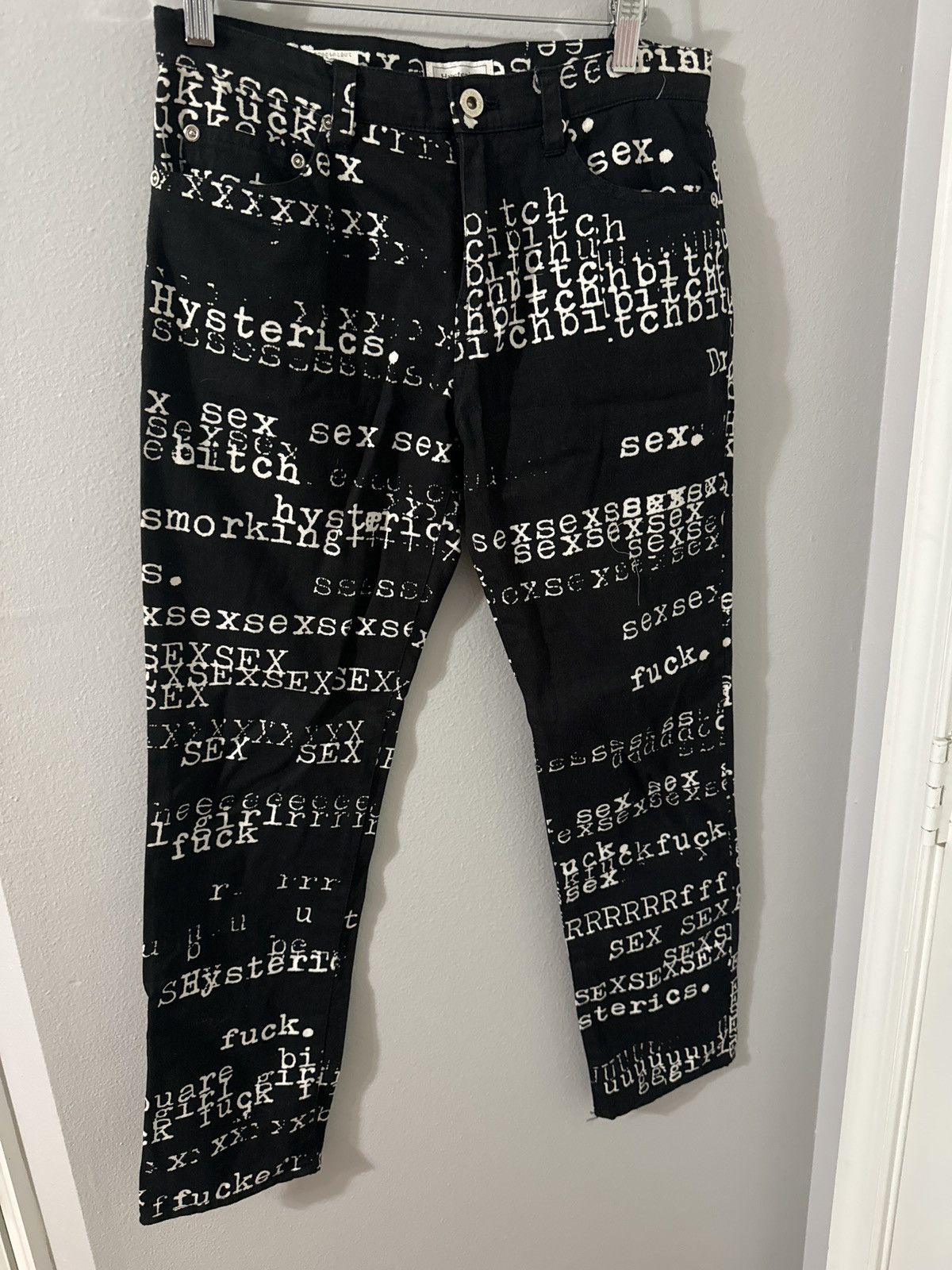 Hysteric Glamour Hysteric Glamour Script Sex Jeans Size US 28 / EU 44 - 1 Thumbnail