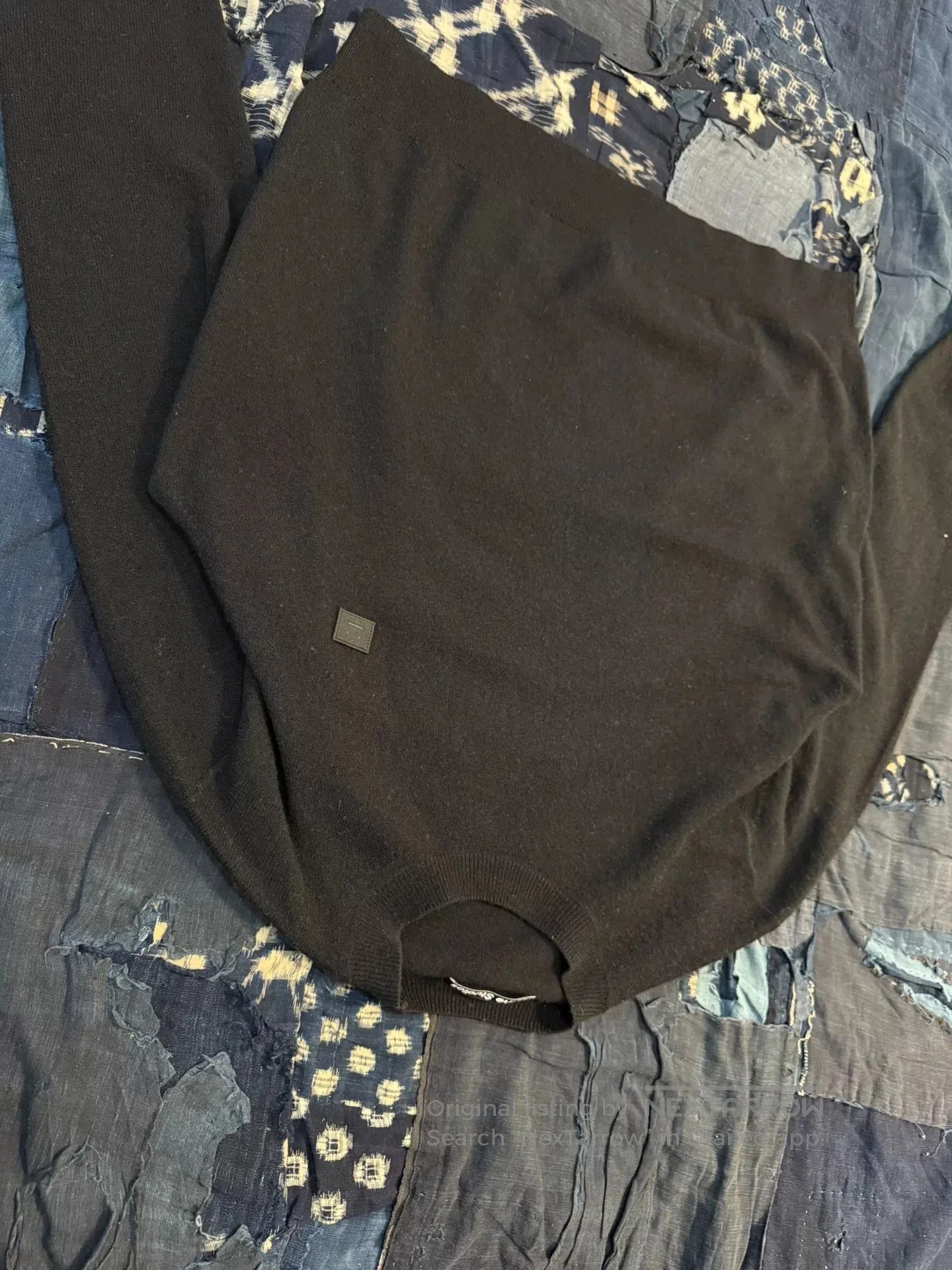 Acne Studios Acne Studios Black Knit Sweater Size L. Size US L / EU 52-54 / 3 - 3 Thumbnail