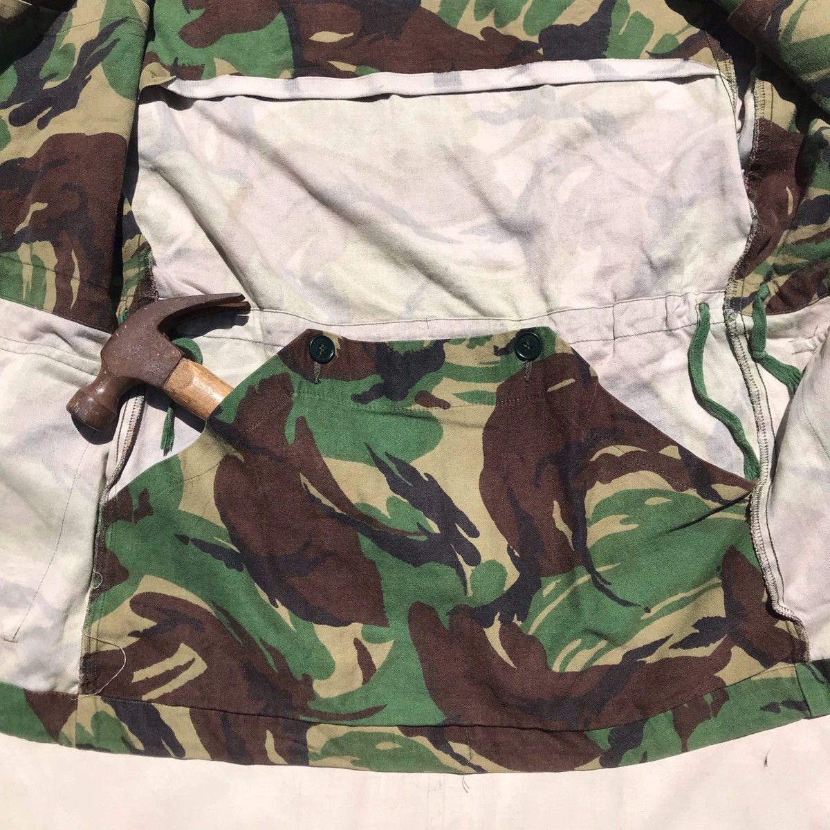 Woodlands BRITISH ARMY COMBAT military SMOCK JACKET 170/104 DPM CAMO Size US S / EU 44-46 / 1 - 7 Thumbnail
