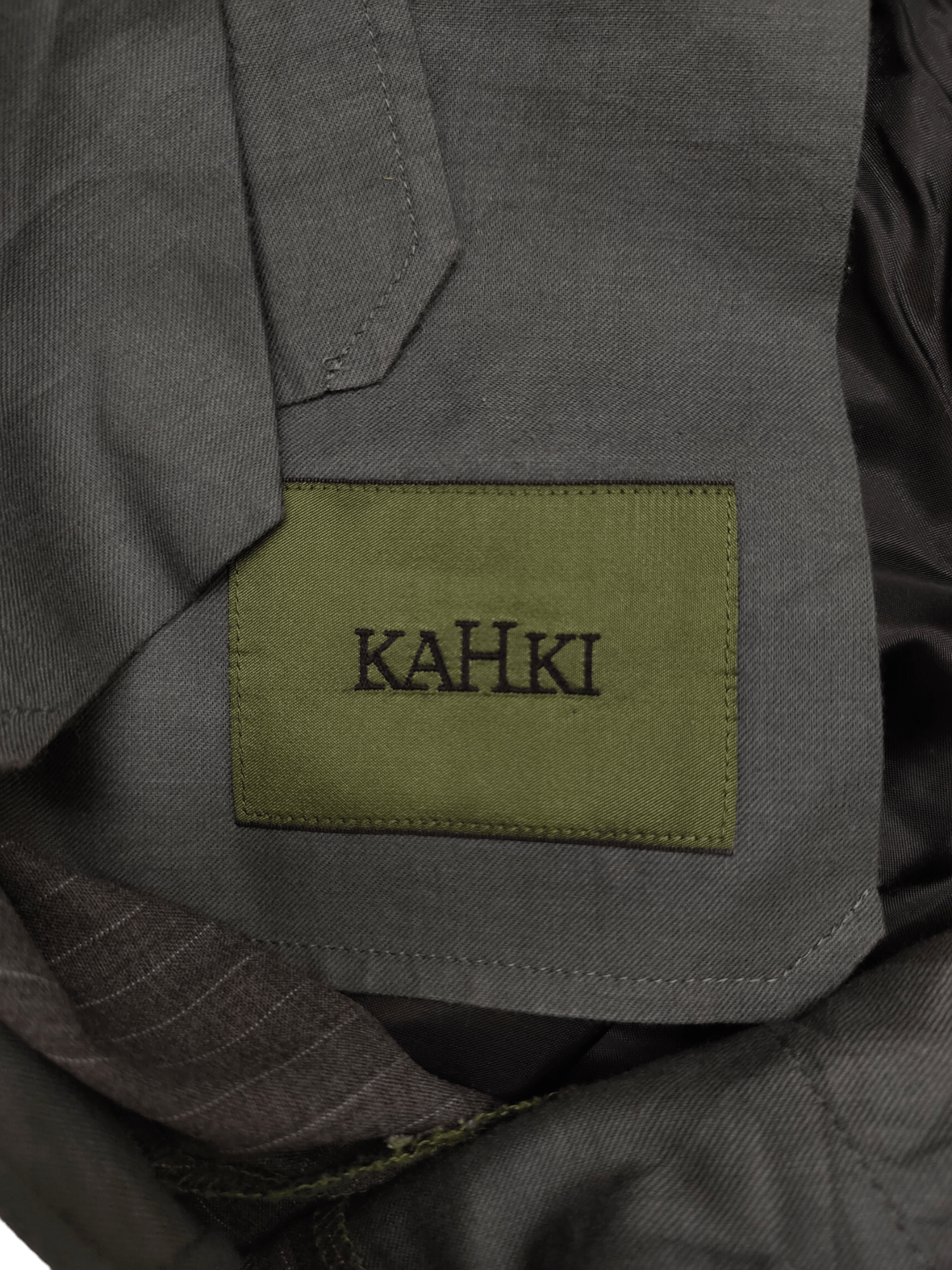 Isamu Katayama Backlash Japanese Brand Kahki Pin Striped 3Q Trouser Pants Size US 32 / EU 48 - 14 Thumbnail