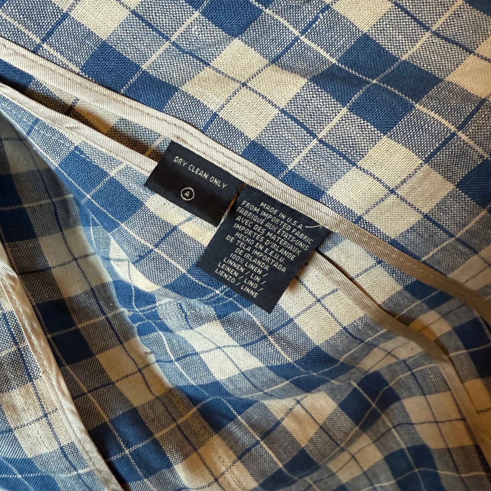 RRL Ralph Lauren RRL Plaid Blazer Size L / US 10 / IT 46 - 4 Thumbnail