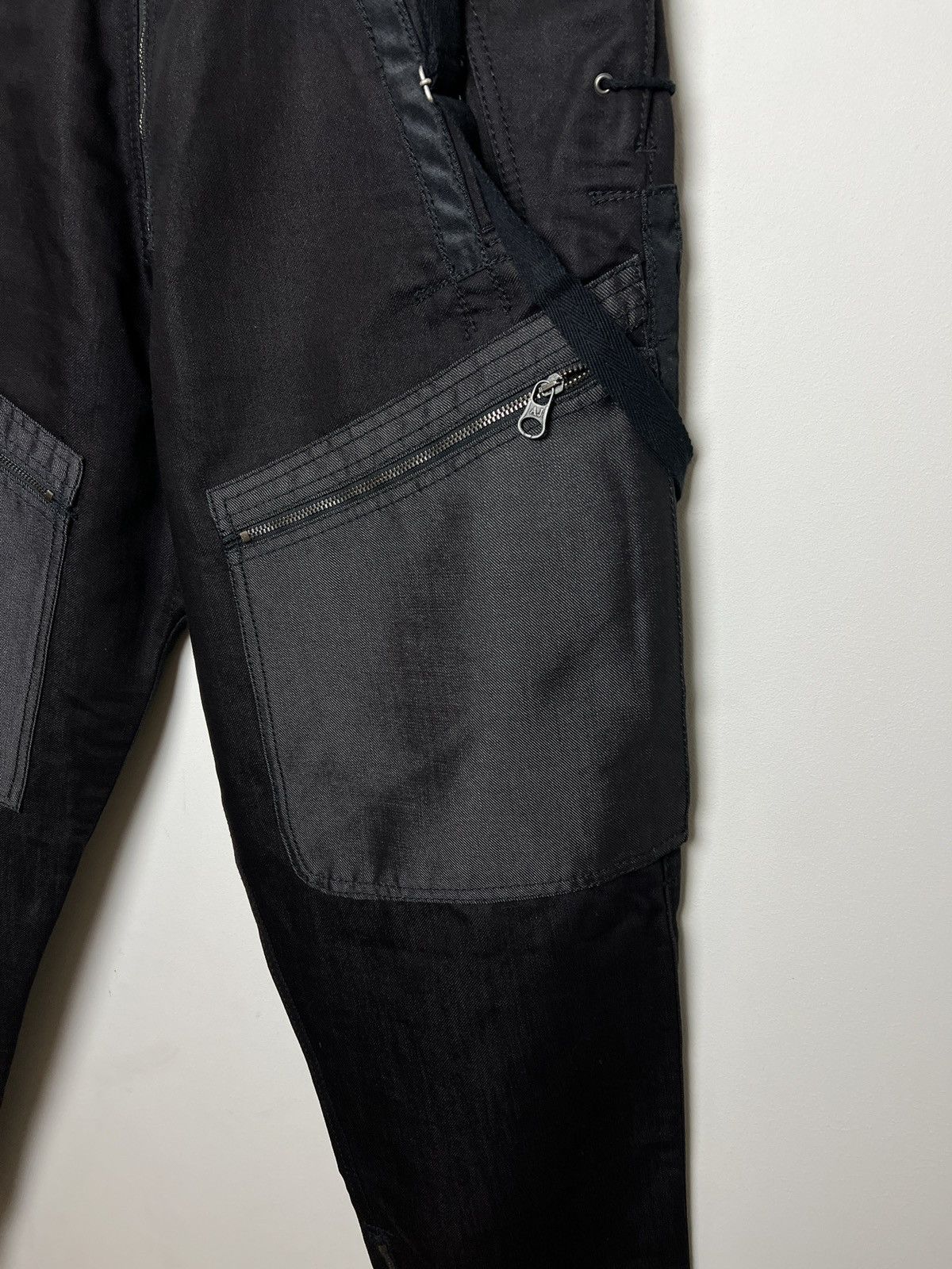 Giorgio Armani armani y2k multipocket cargo pants with braces Size US 33 - 6 Thumbnail