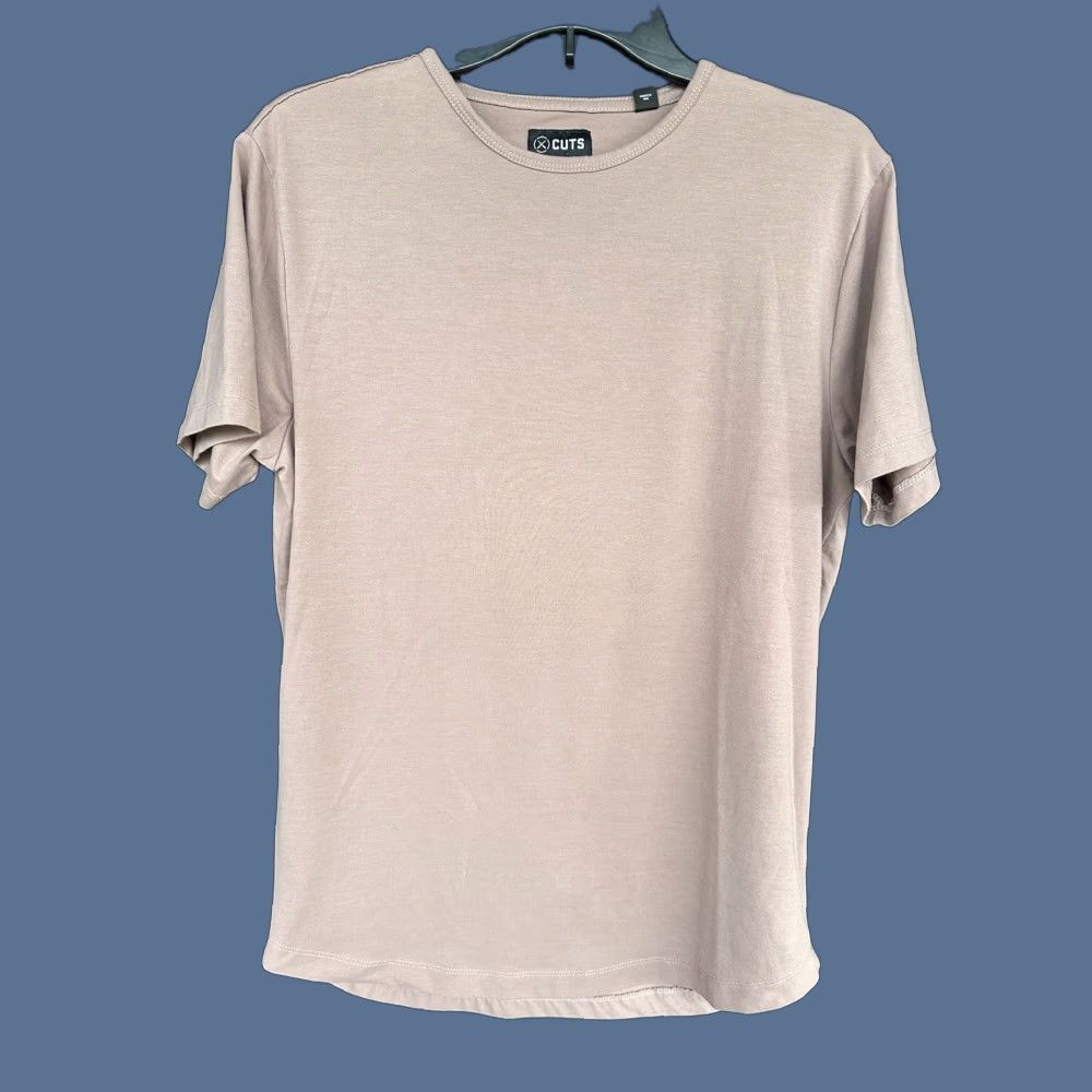 UES Clothing Cuts Clothing Shirt Slim Mens M Pink Short Sleeve Crew Neck Size US M / EU 48-50 / 2 - 1 Thumbnail