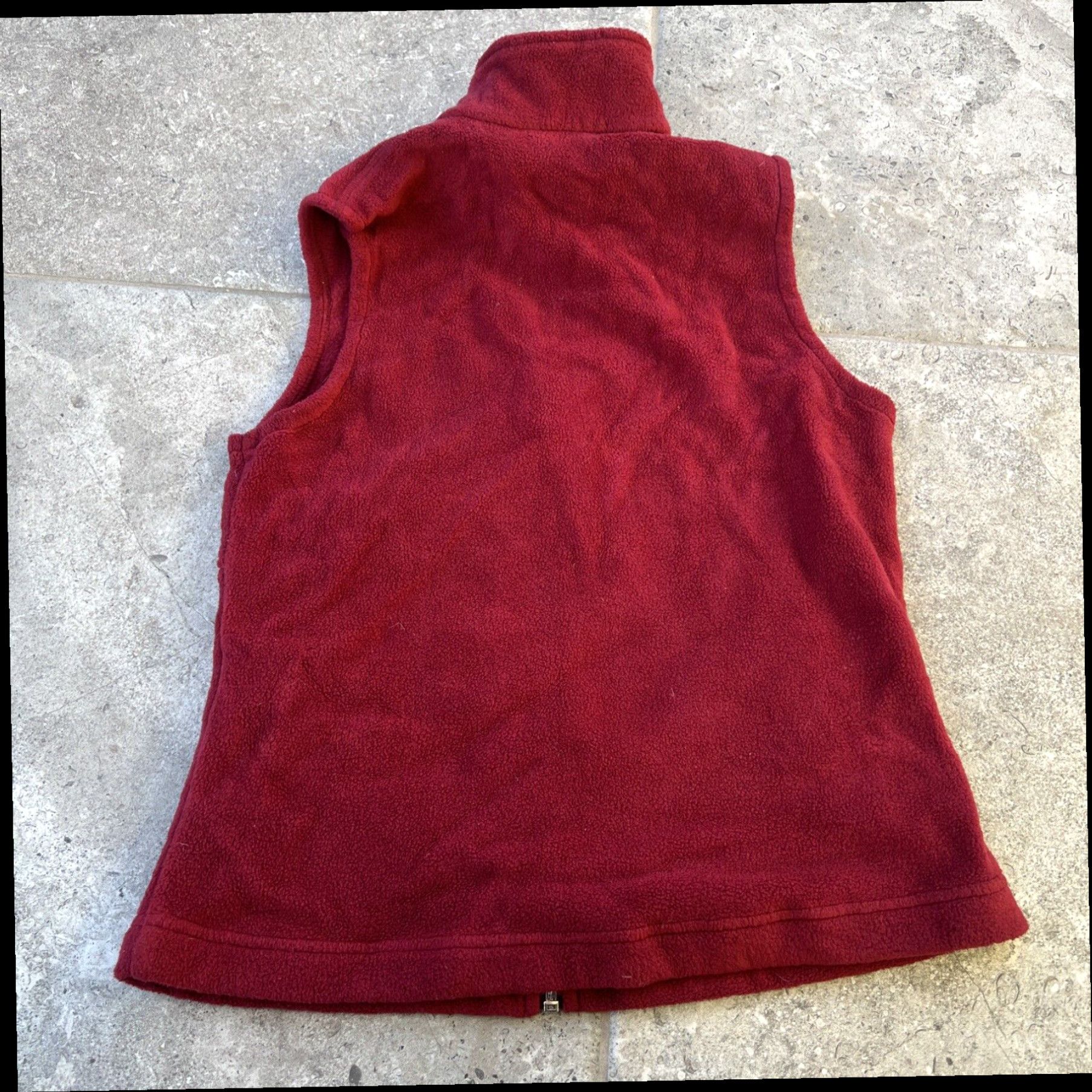 Vintage Columbia Vest Womens Medium Red Outdoor Full Zip Fleece Casual Sleeveless Ladies Size M / US 6-8 / IT 42-44 - 7 Thumbnail
