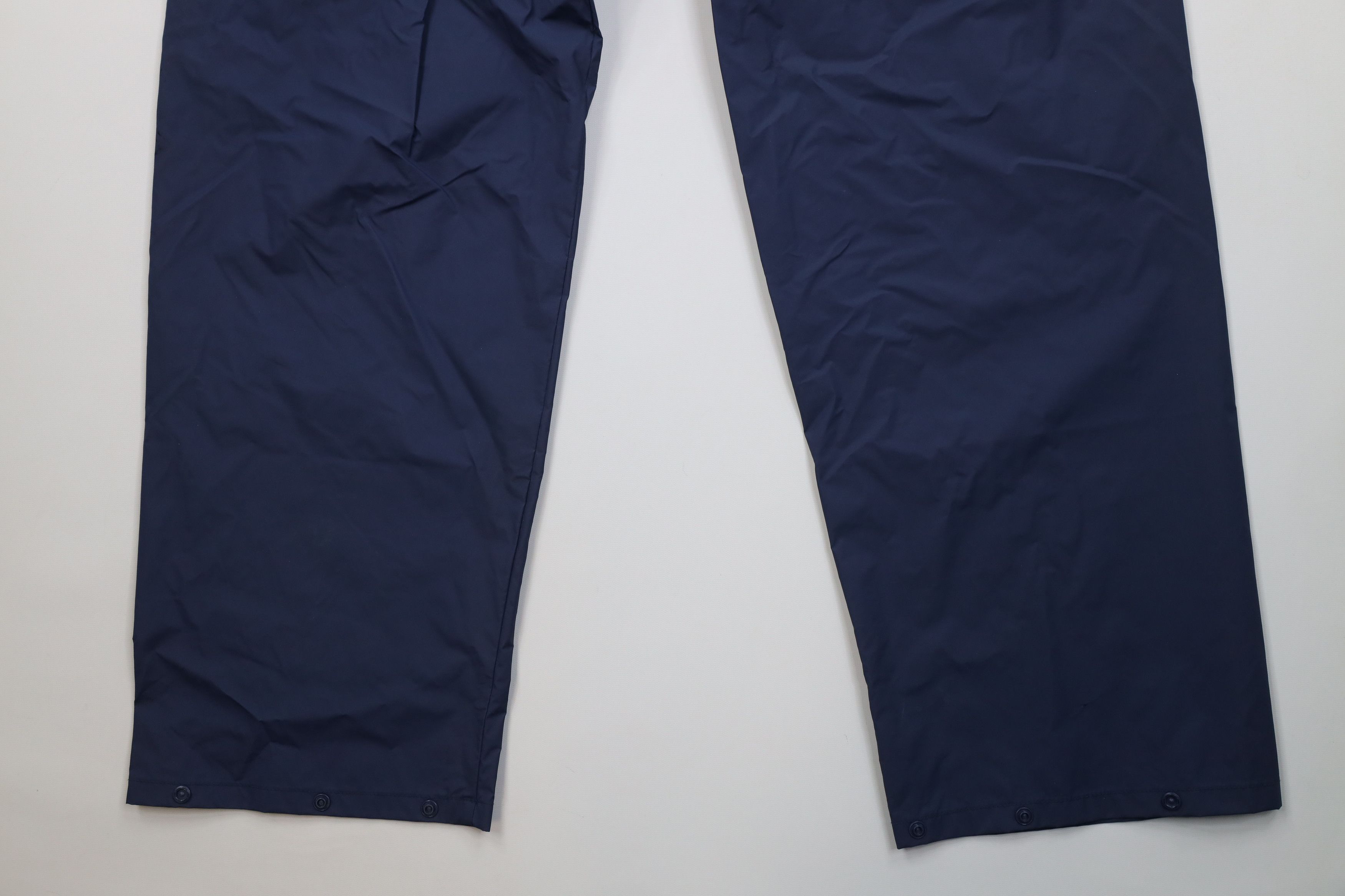 Columbia Vintage 90s Columbia Wide Leg Waterproof Rain Pants Blue USA Size US 36 / EU 52 - 11 Thumbnail
