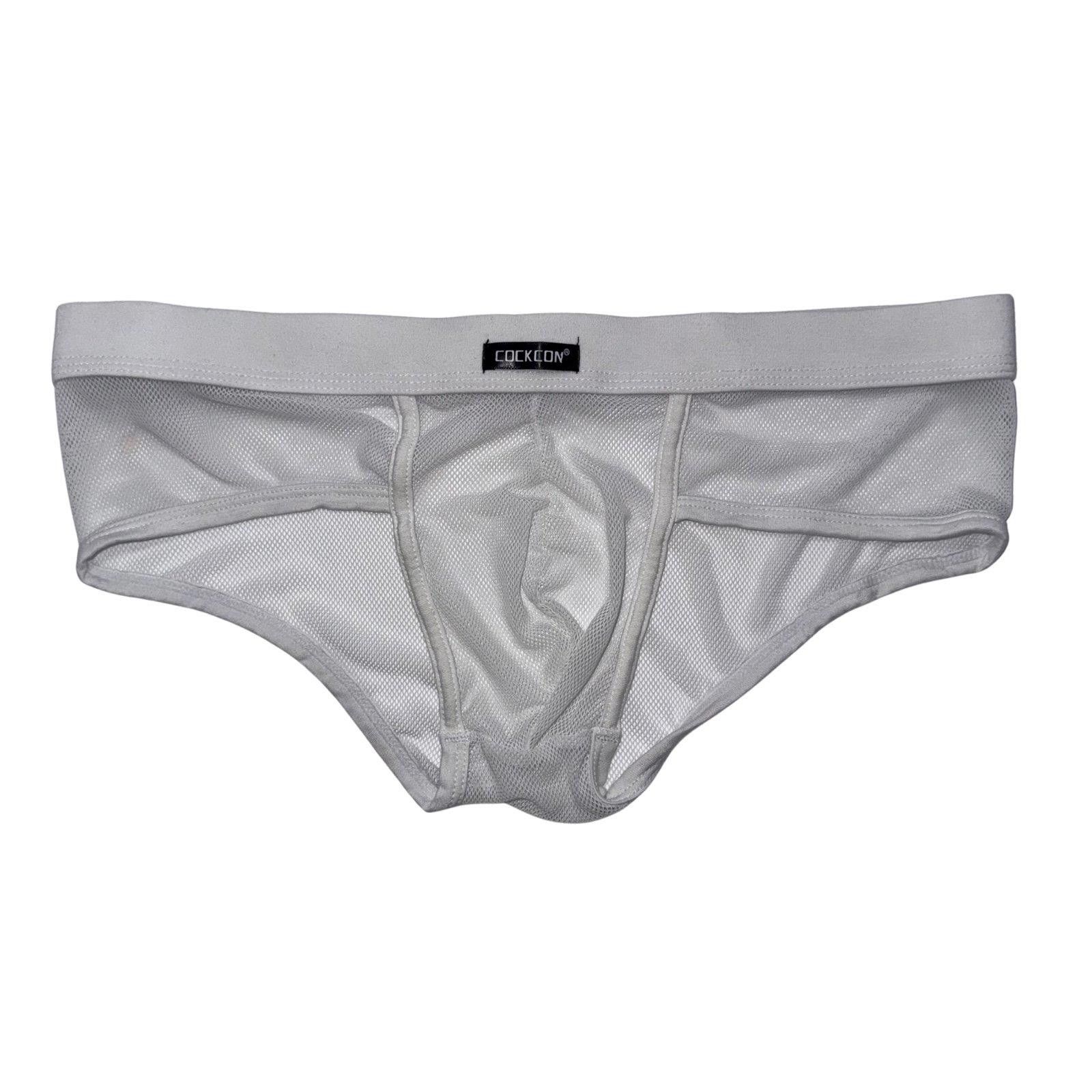Other COCKCON Mens Breathable Mesh Low Rise Brief Underwear Bundle Size ONE SIZE - 3 Thumbnail