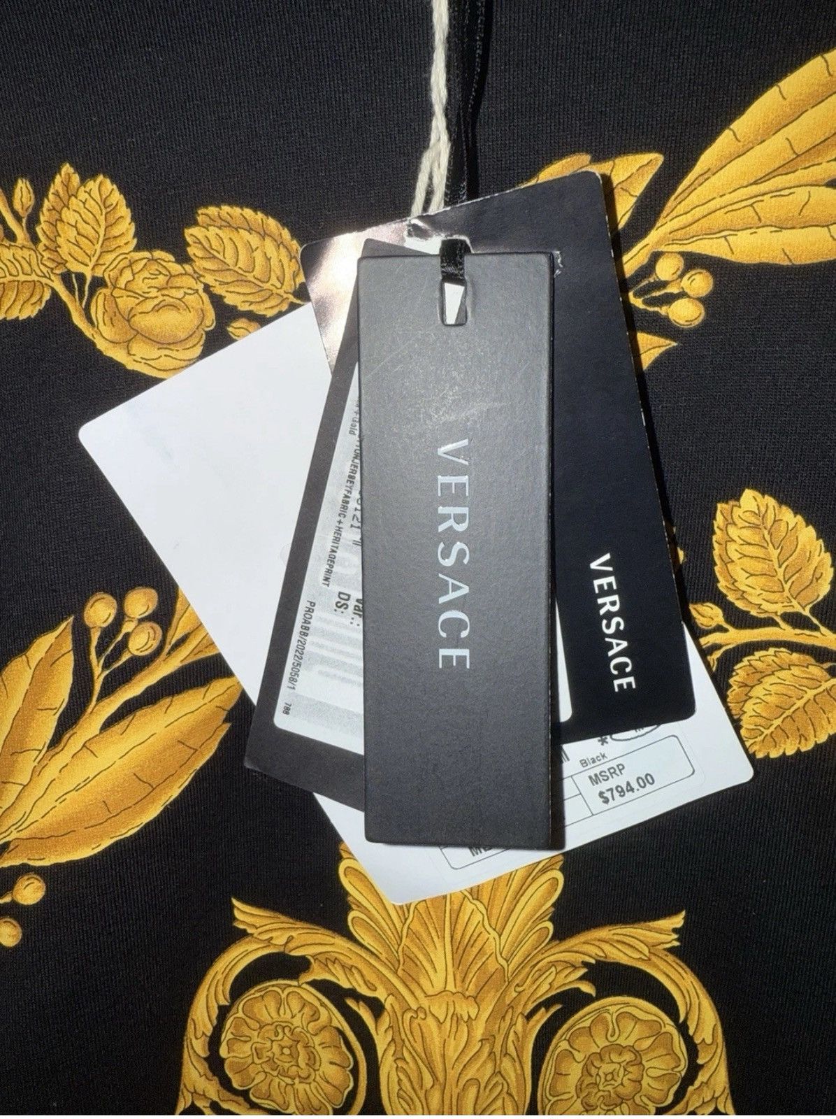 Versace NWT $794 versace t shirt men Size M-L Size US M / EU 48-50 / 2 - 6 Thumbnail