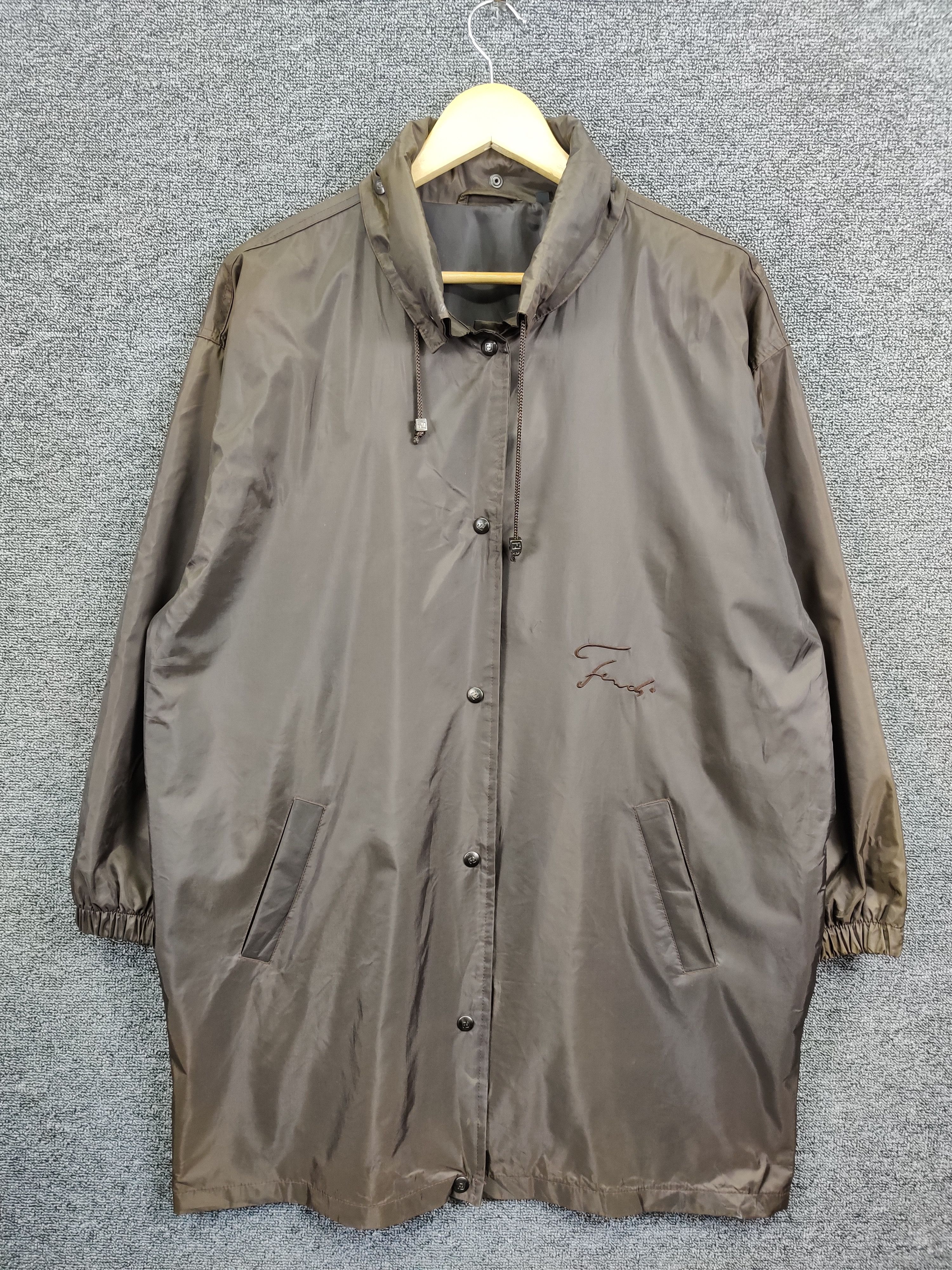 Nice ❗Vintage Fendi Nylon Light Jacket