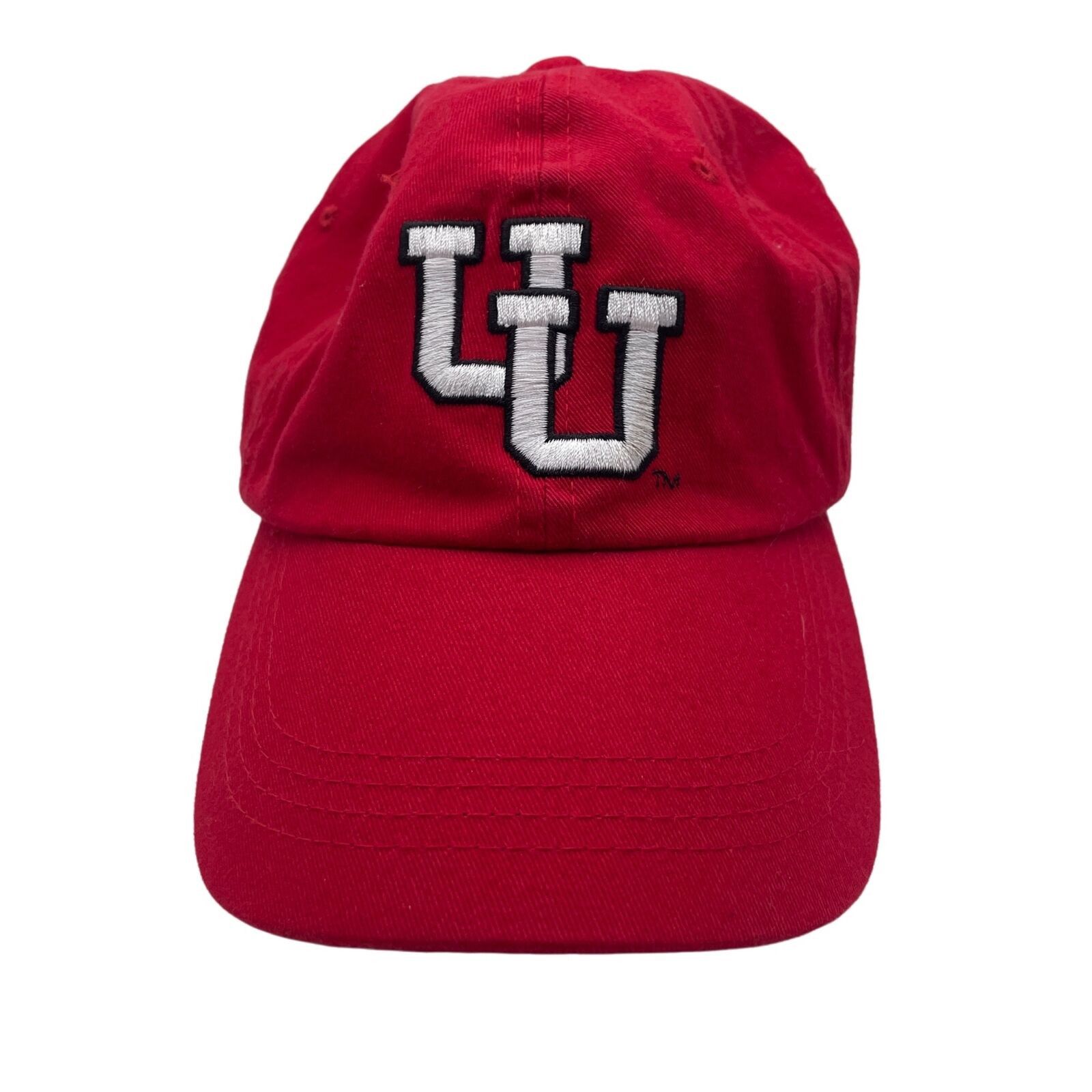 Signatures Utah Utes Hat Red Canvas Baseball Adjustable Mens Licensed Size ONE SIZE - 1 Thumbnail