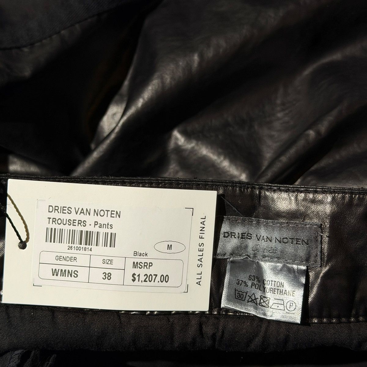 Dries Van Noten Waxed moto trouser Size US 32 / EU 48 - 4 Thumbnail