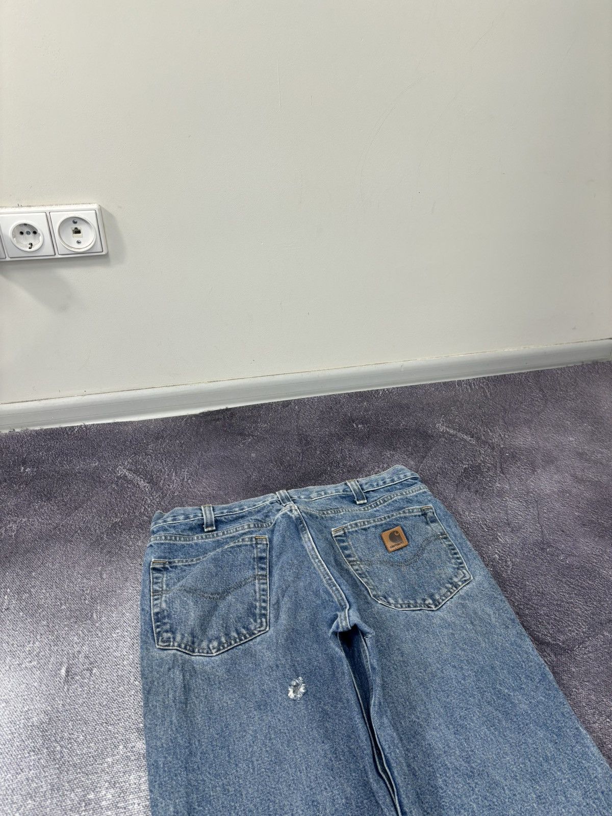 Carhartt Vintage Carhartt Y2K Relaxed Fit American Work Denim Jeans Size US 33 - 4 Thumbnail