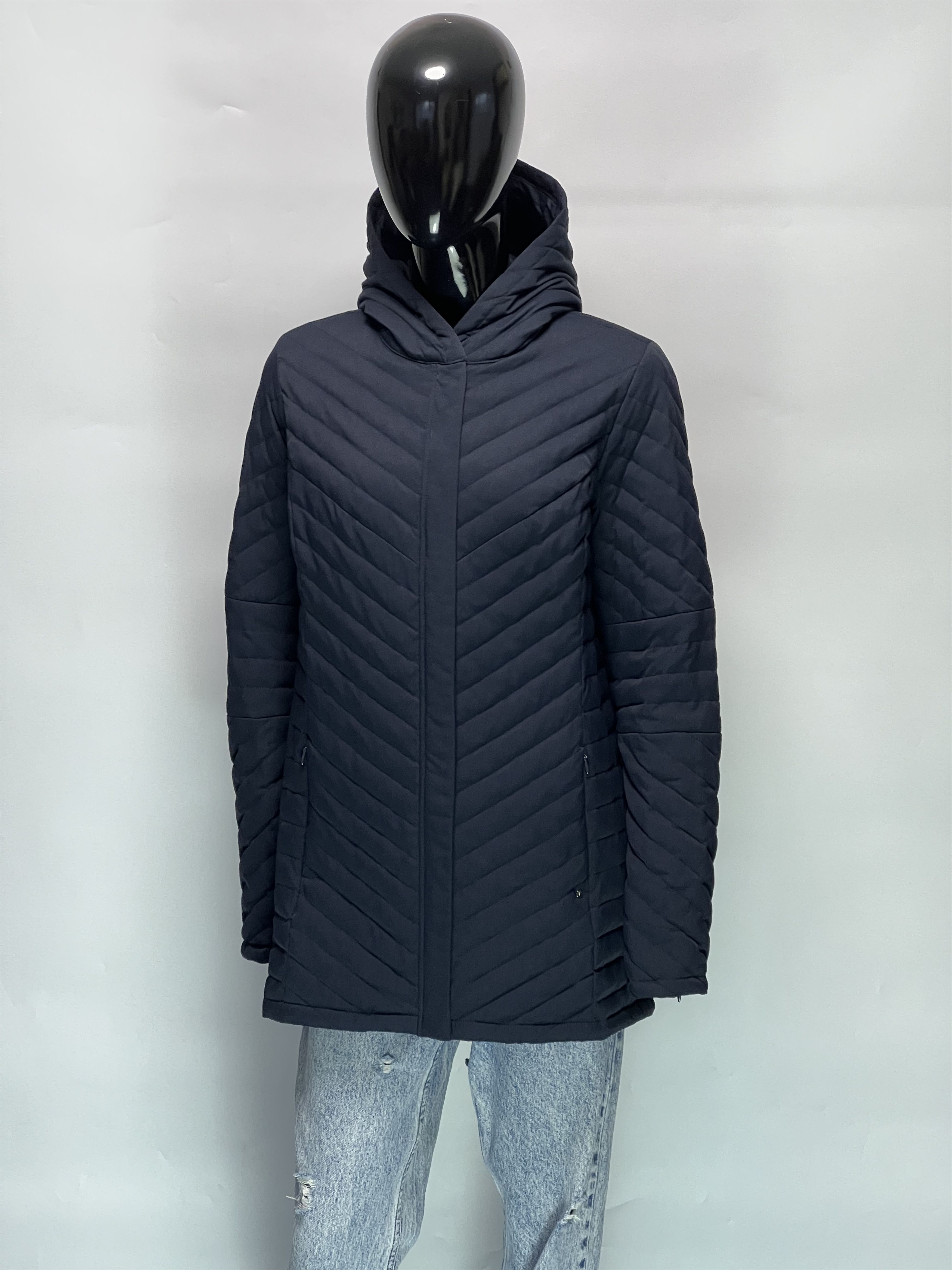 Lacoste Lacoste Quilted Hooded Down Jacket Size 42 Size L / US 10 / IT 46 - 1 Thumbnail