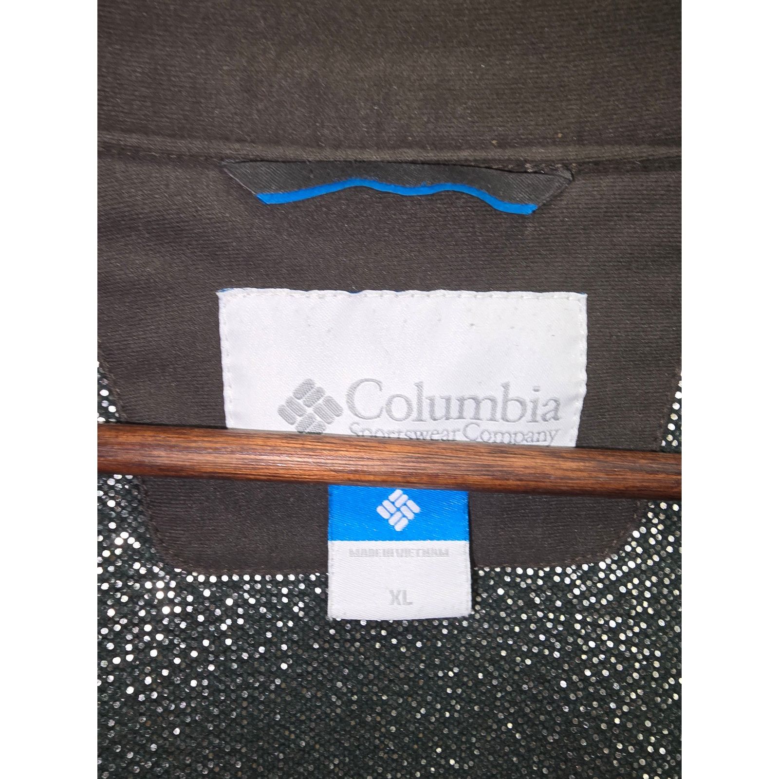 Columbia Fleece Jacket Black Omni Heat Thermal Reflective Full Zip XL Size US XL / EU 56 / 4 - 5 Thumbnail