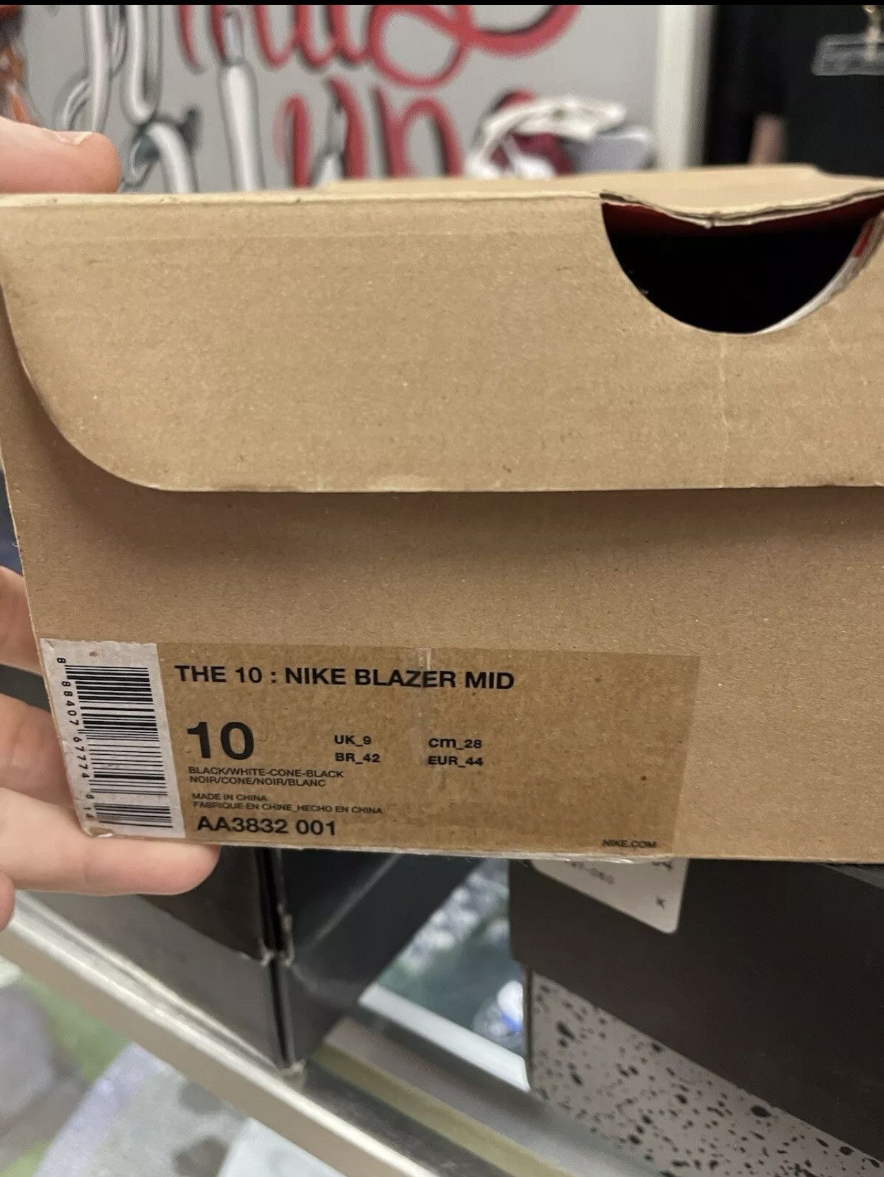 Off-White Size 10 - Nike Off-White x Blazer Mid Grim Reapers Size US 10 / EU 43 - 10 Thumbnail