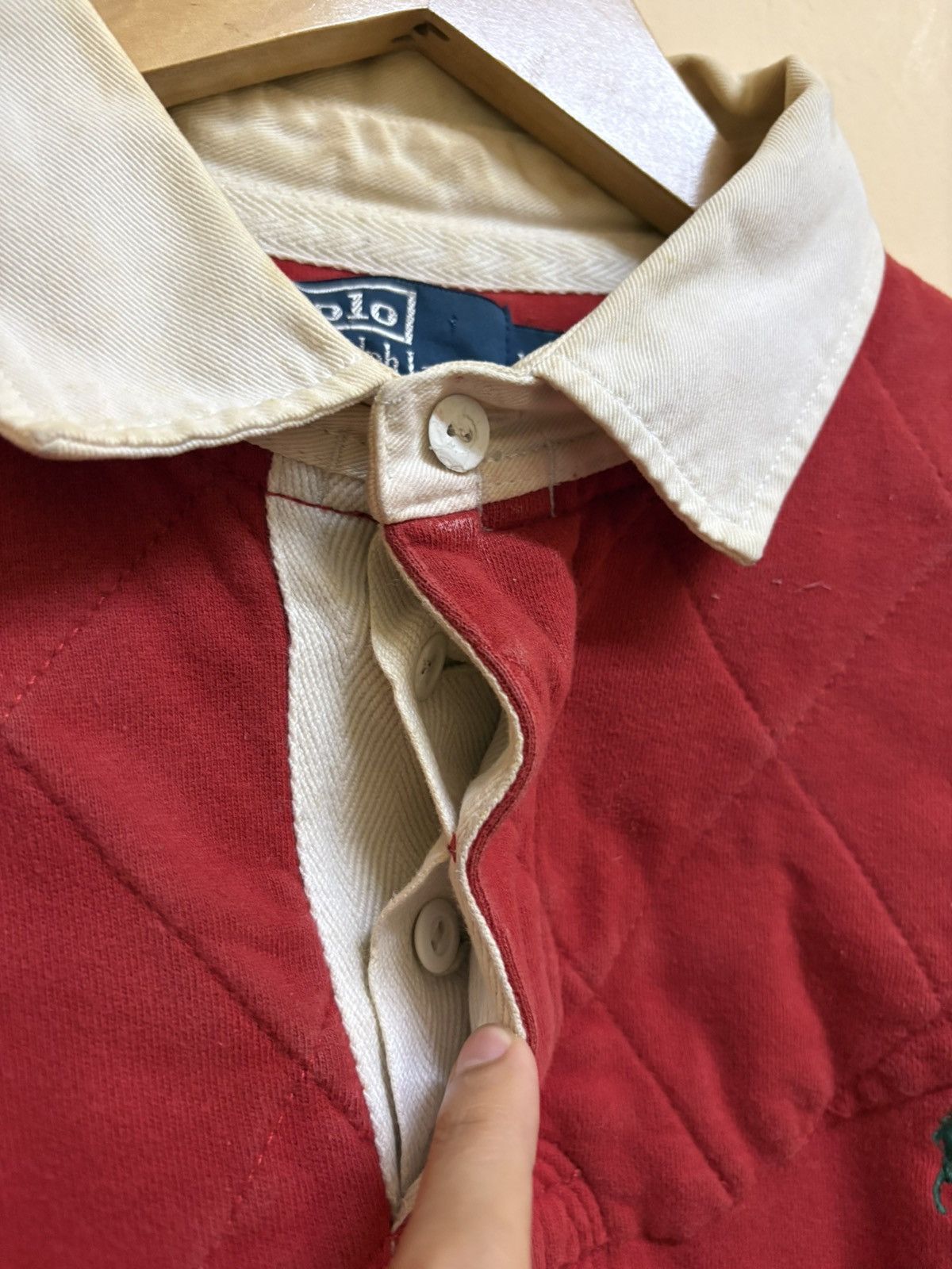 Polo Ralph Lauren Vintage 90s Polo Ralph Lauren RL Rugby Long Sleeve Size US XL / EU 56 / 4 - 13 Thumbnail
