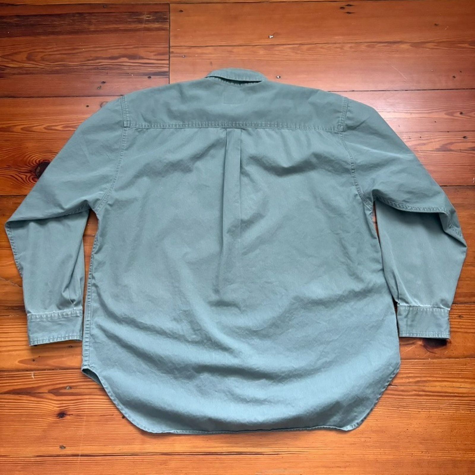 Vintage Vintage IBM Technology Button Up Shirt Men's Size L Green Size US L / EU 52-54 / 3 - 7 Thumbnail