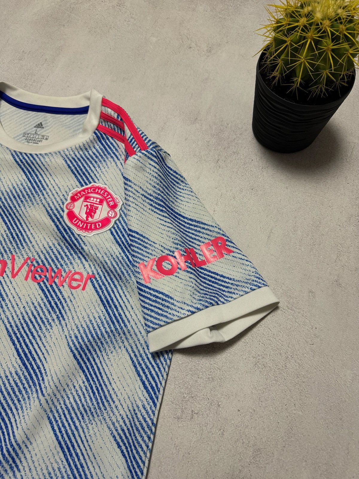 Adidas ADIDAS MANCHESTER UNITED RASHFORD #10 JERSEY SOCCER 2021 Size US L / EU 52-54 / 3 - 9 Thumbnail