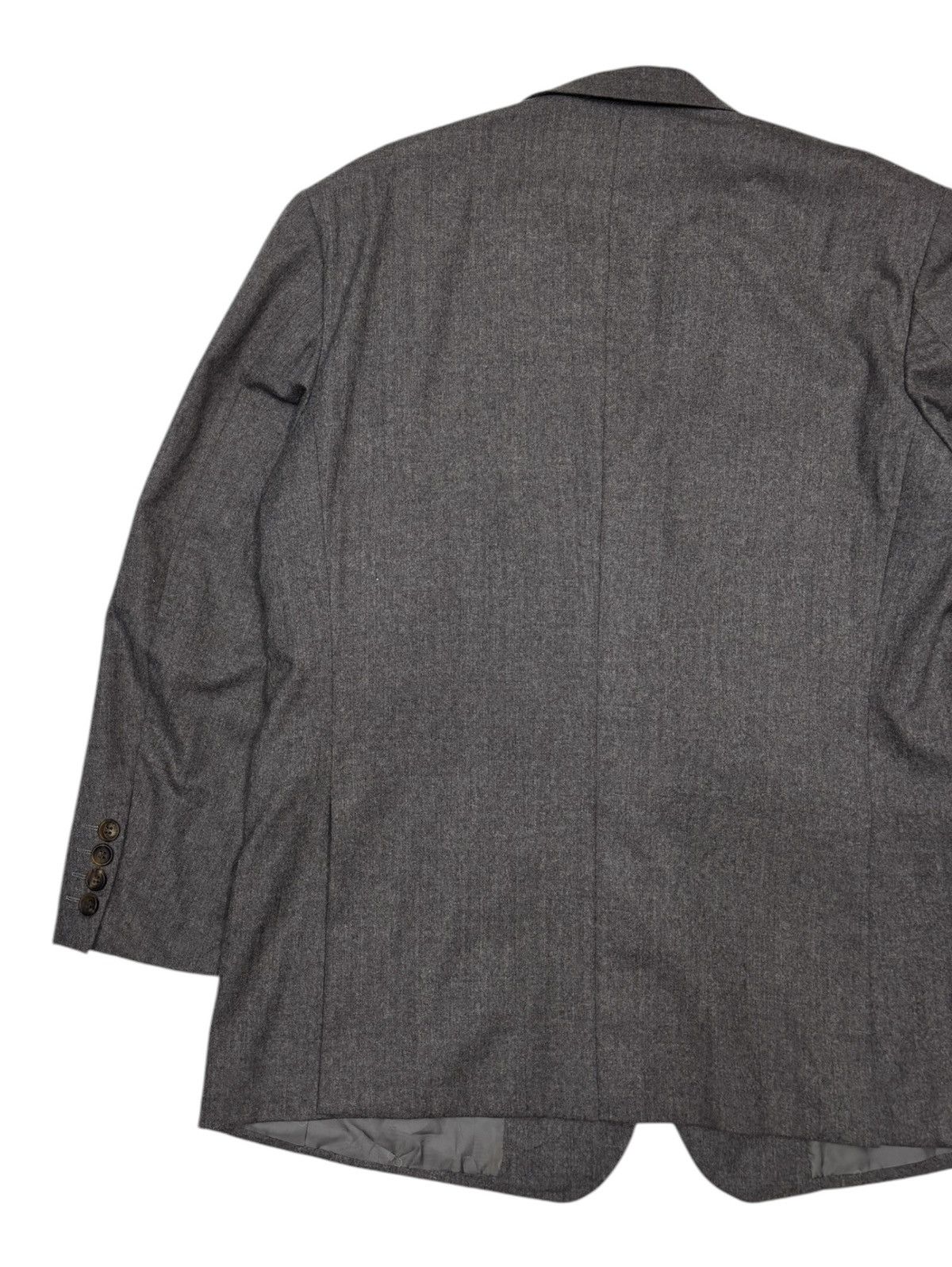 Christian Dior Monsieur × Vintage CHRISTIAN DIOR WOOL GREY BLAZER JACKET COAT Size US S / EU 44-46 / 1 - 7 Thumbnail