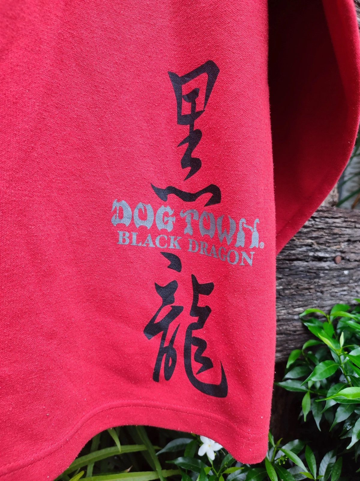 Dogtown × Japanese Brand Dogtown Black Dragon Mesh-Overlay Crewneck Bold Graphic Red Size US L / EU 52-54 / 3 - 12 Thumbnail