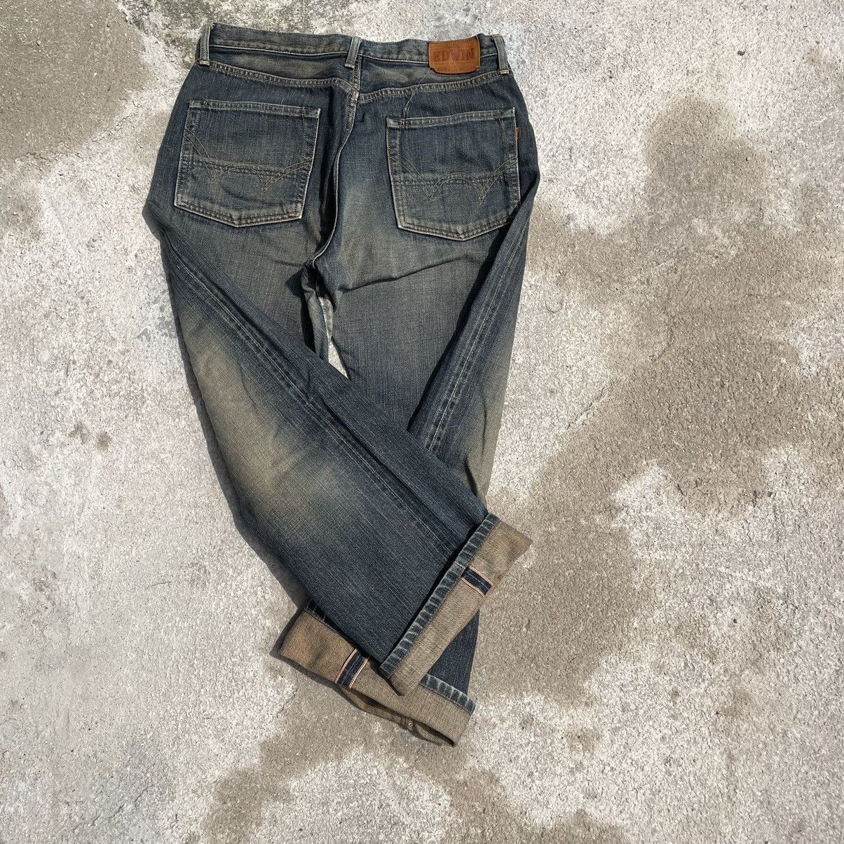 Edwin “EDWIN 505Z REDLINE SELVEDGED DENIM” Size US 34 / EU 50 - 6 Thumbnail