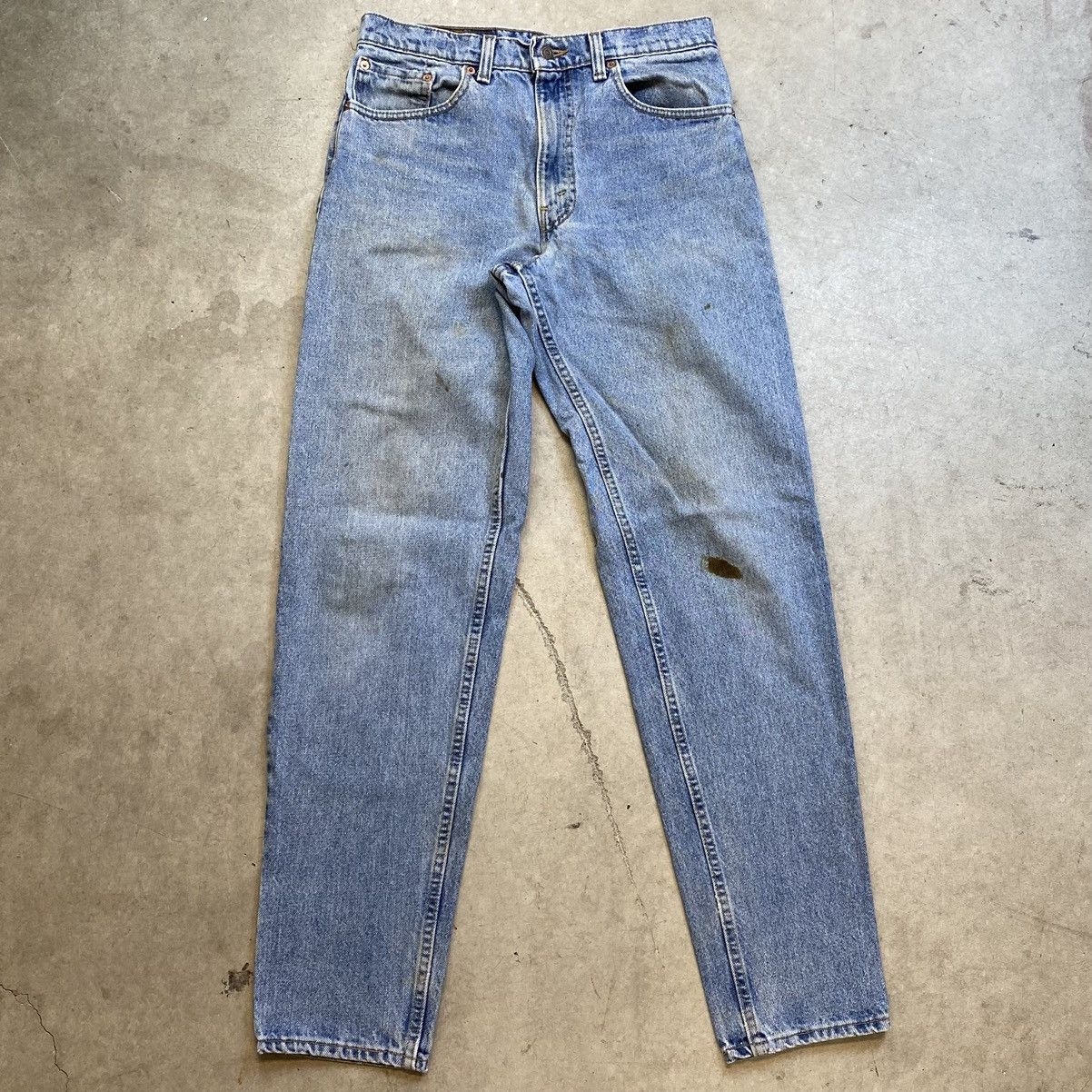 Levi's × Vintage Vintage Levis 550 Jeans 32 x 34 Made In Usa Size US 32 / EU 48 - 3 Thumbnail