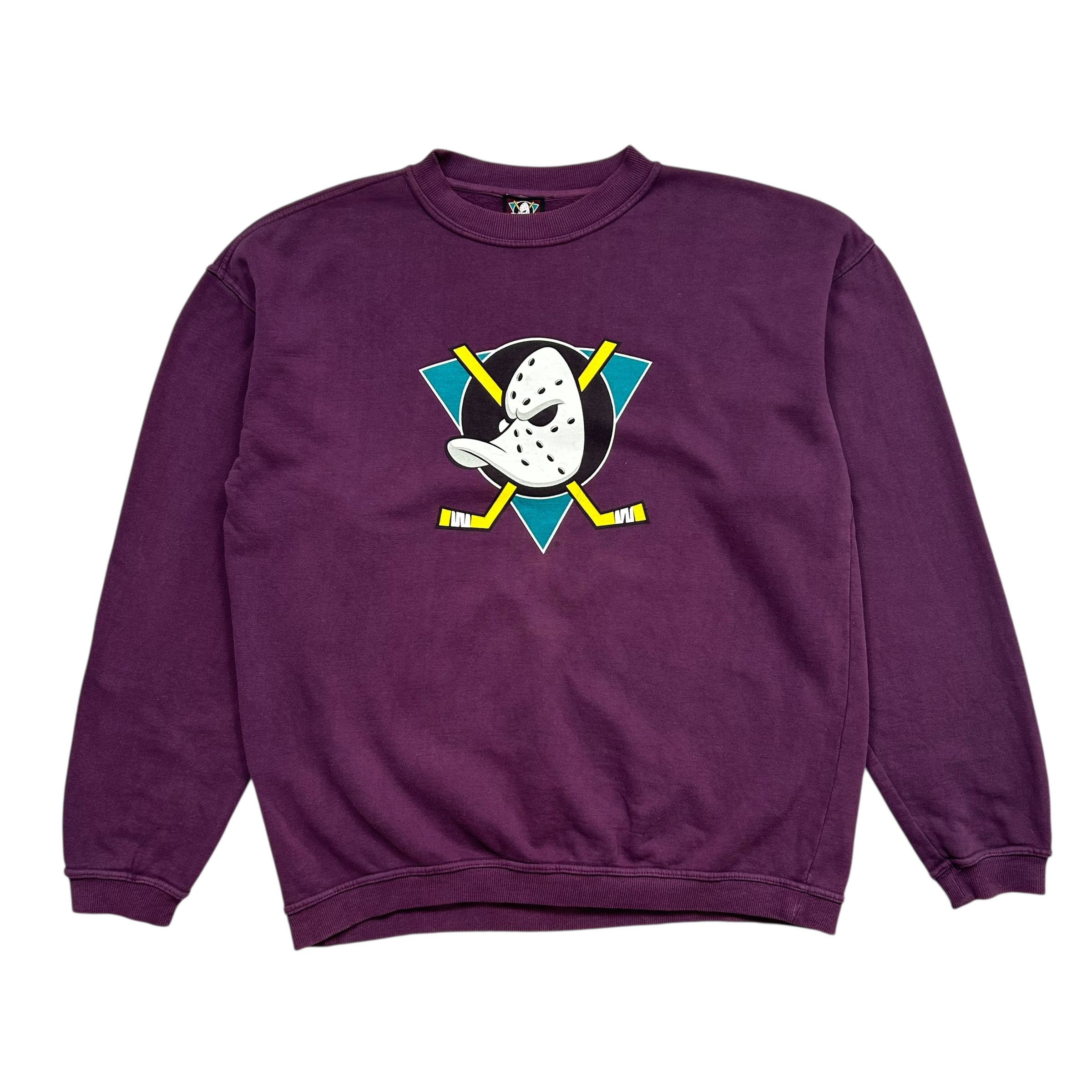 NHL VTG 90s ANAHEIM MIGHTY DUCKS LOGO OFFICIAL SWEATSHIRT L Size US L / EU 52-54 / 3 - 1 Thumbnail