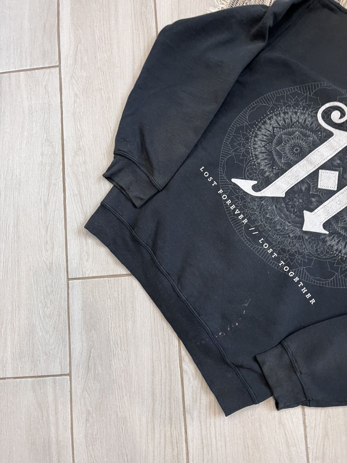 Architect × Band Tees × Vintage Vintage Architects Zip Hoodie Rock Faded Metal Core Graphic Size US M / EU 48-50 / 2 - 12 Thumbnail
