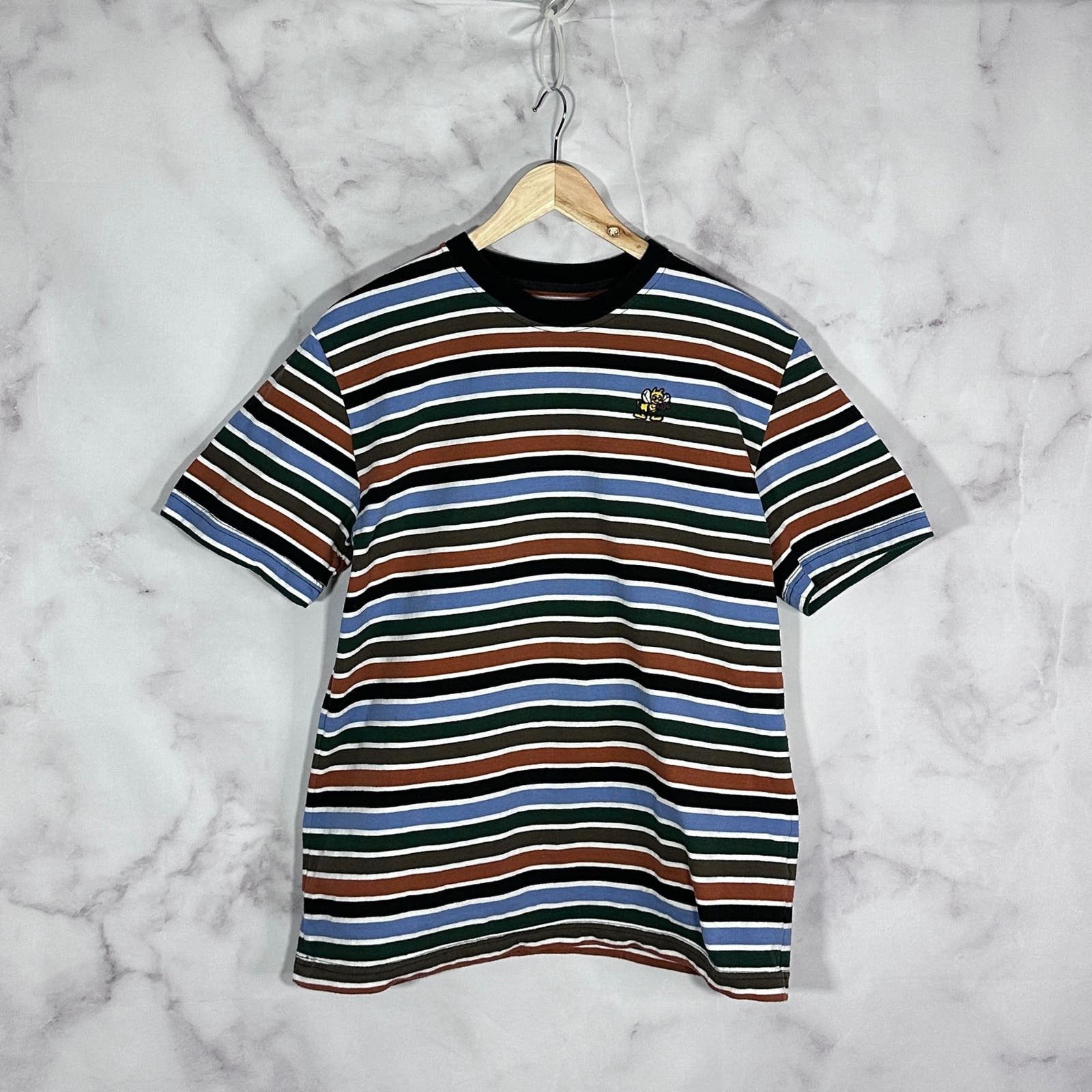 Billionaire Boys Club Bee Line Multicolor Striped Tee Size US M / EU 48-50 / 2 - 1 Thumbnail