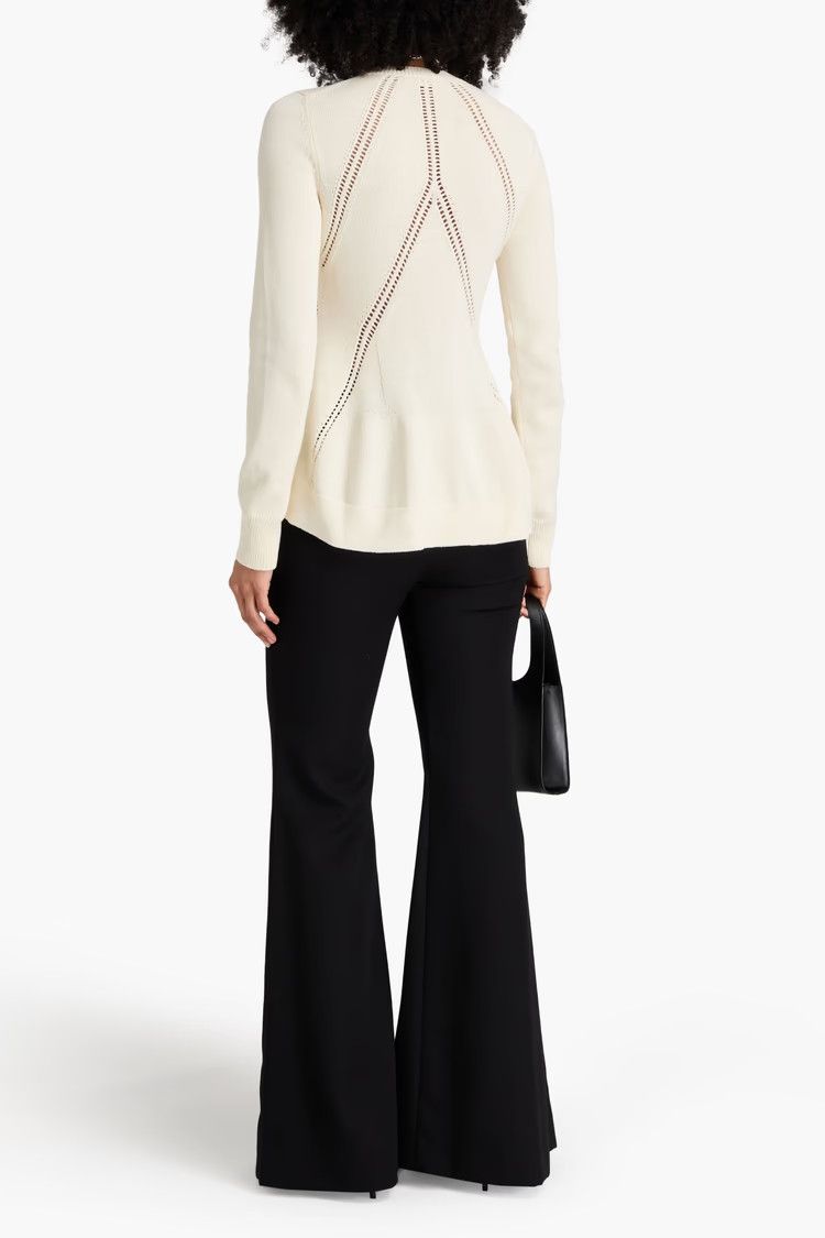 Jil Sander o1y1025 Sweater in Cream Size XS / US 0-2 / IT 36-38 - 3 Thumbnail