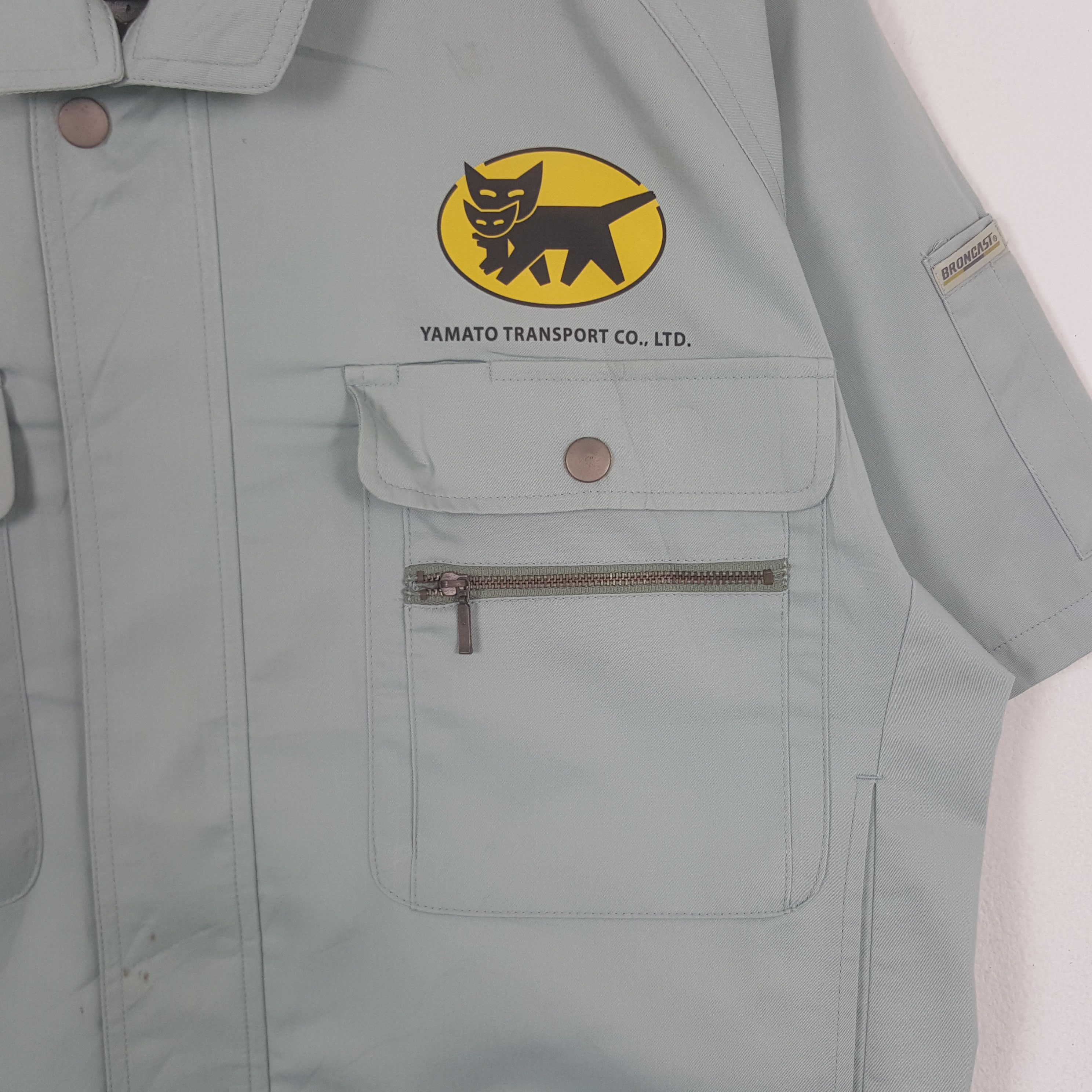 Japanese Brand × Vintage Vintage Yamato Transport Japanese Uniform Jacket C288N27 Size US L / EU 52-54 / 3 - 4 Thumbnail