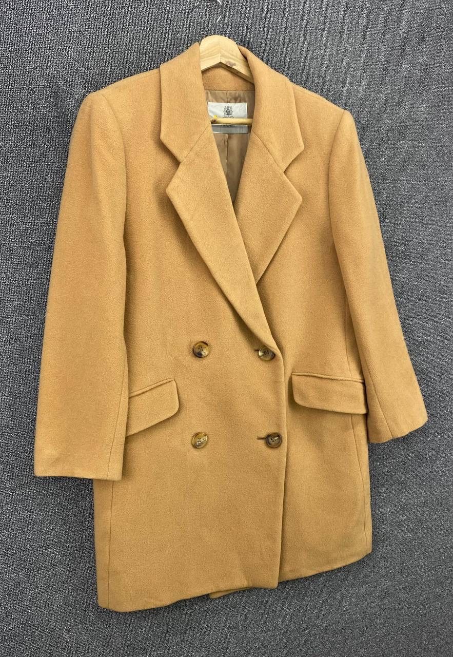 Aquascutum Vintage Aquascutum Double Breasted Wool Long Jacket Size M / US 6-8 / IT 42-44 - 2 Thumbnail