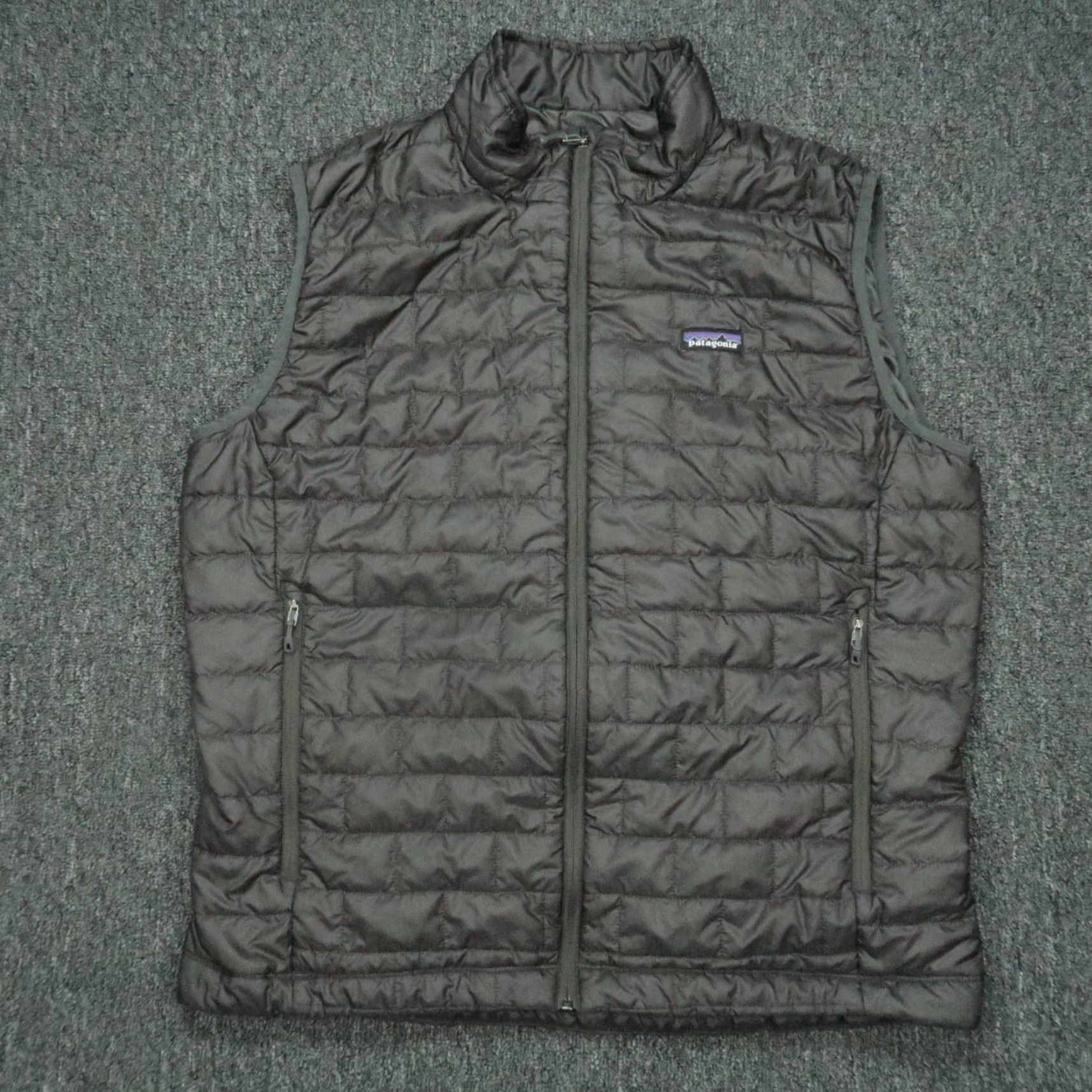 Patagonia Patagonia Vest Men XL Gray Nano Puff Packable Full Zip Pockets Quilted Primaloft Jacket Size US XL / EU 56 / 4 - 2 Thumbnail