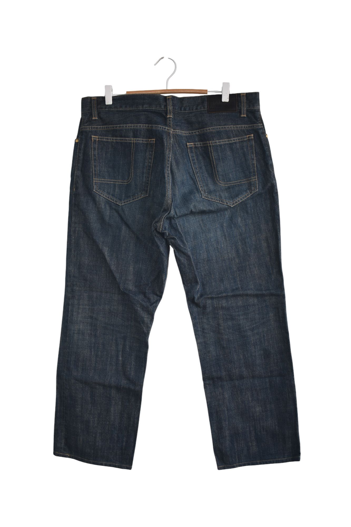 Lanvin Lanvin Paris Blue Wash Indigo Style Jeans W36 Size US 35 - 1 Thumbnail