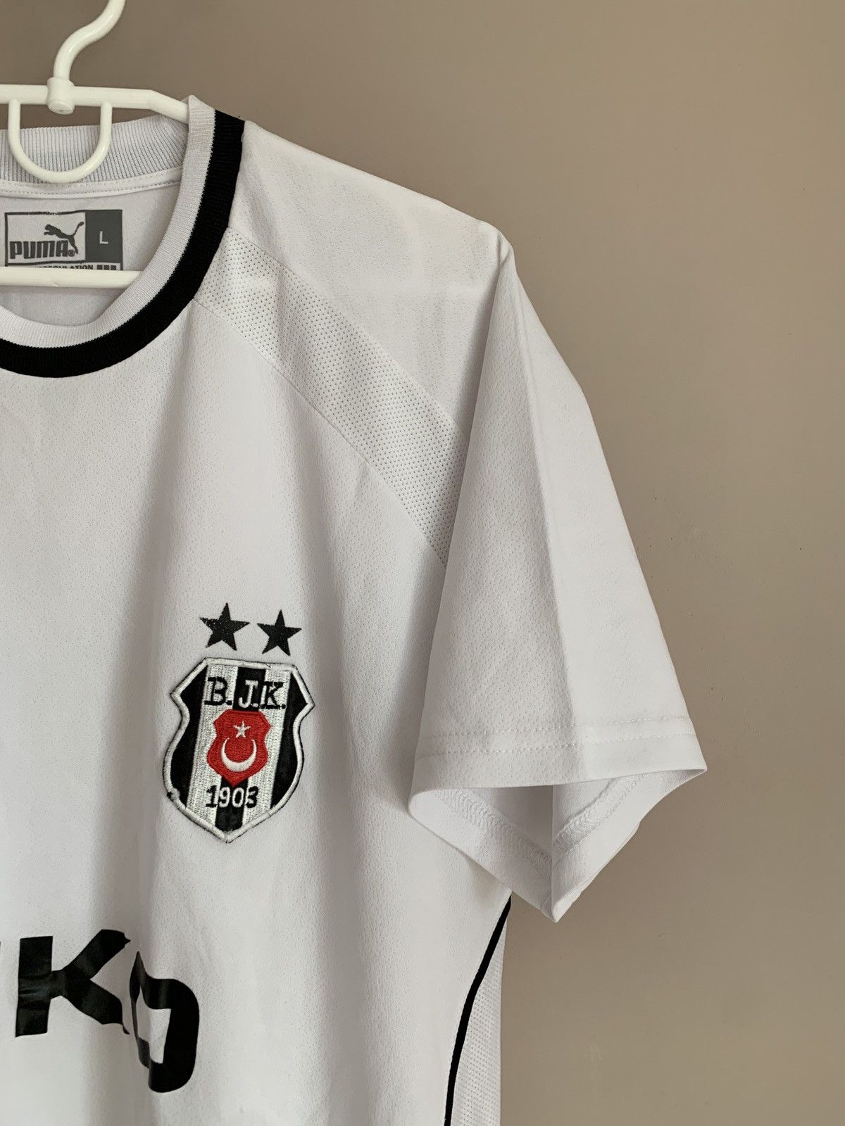 Puma Besiktas Away Football Shirt Puma Soccer Jersey Size L Size US L / EU 52-54 / 3 - 4 Thumbnail