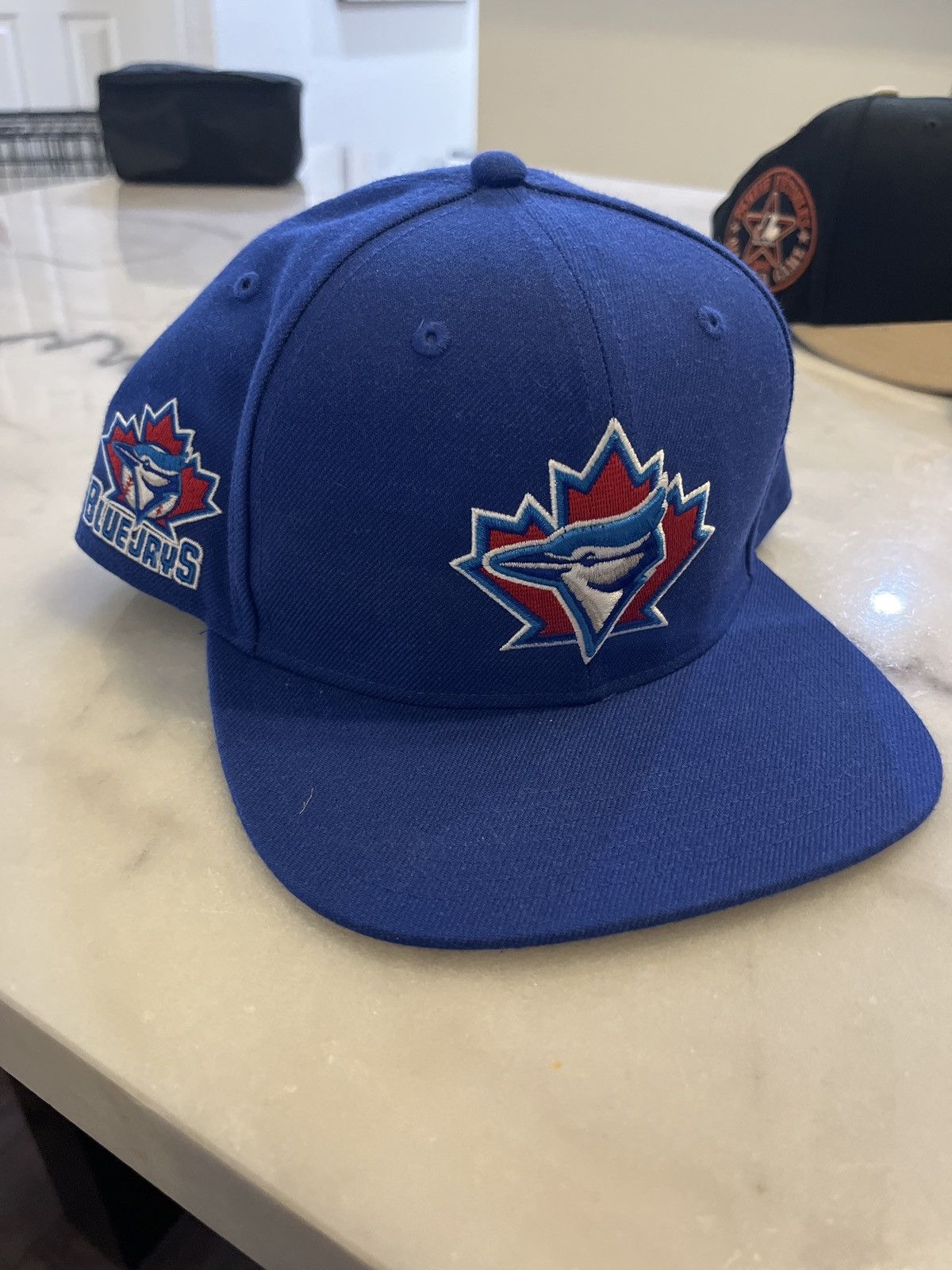 47 Brand Blue jays SnapBack hat gently used Size ONE SIZE - 2 Thumbnail