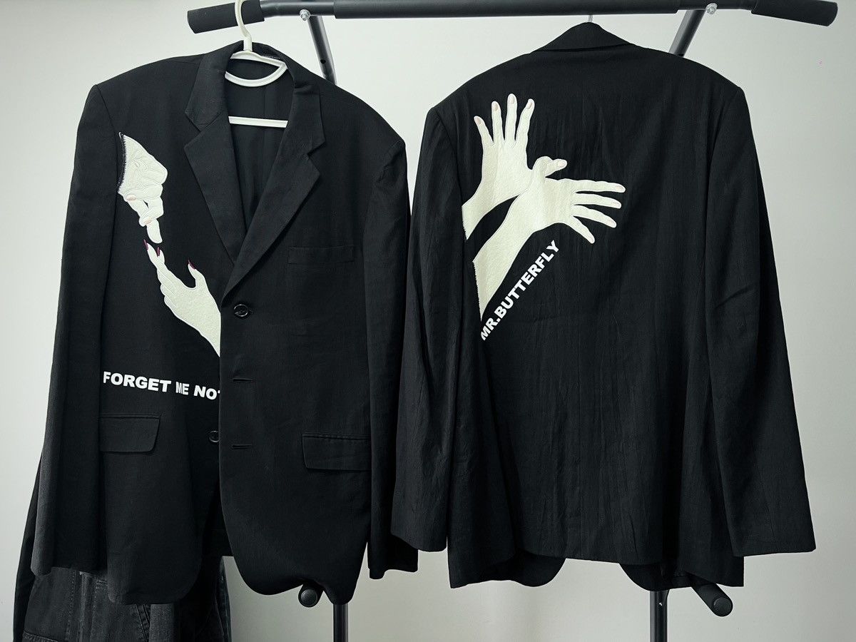 Yohji Yamamoto Yohji Yamamoto Pour Homme AW2009 Hand Blazer Size 48L - 1 Thumbnail