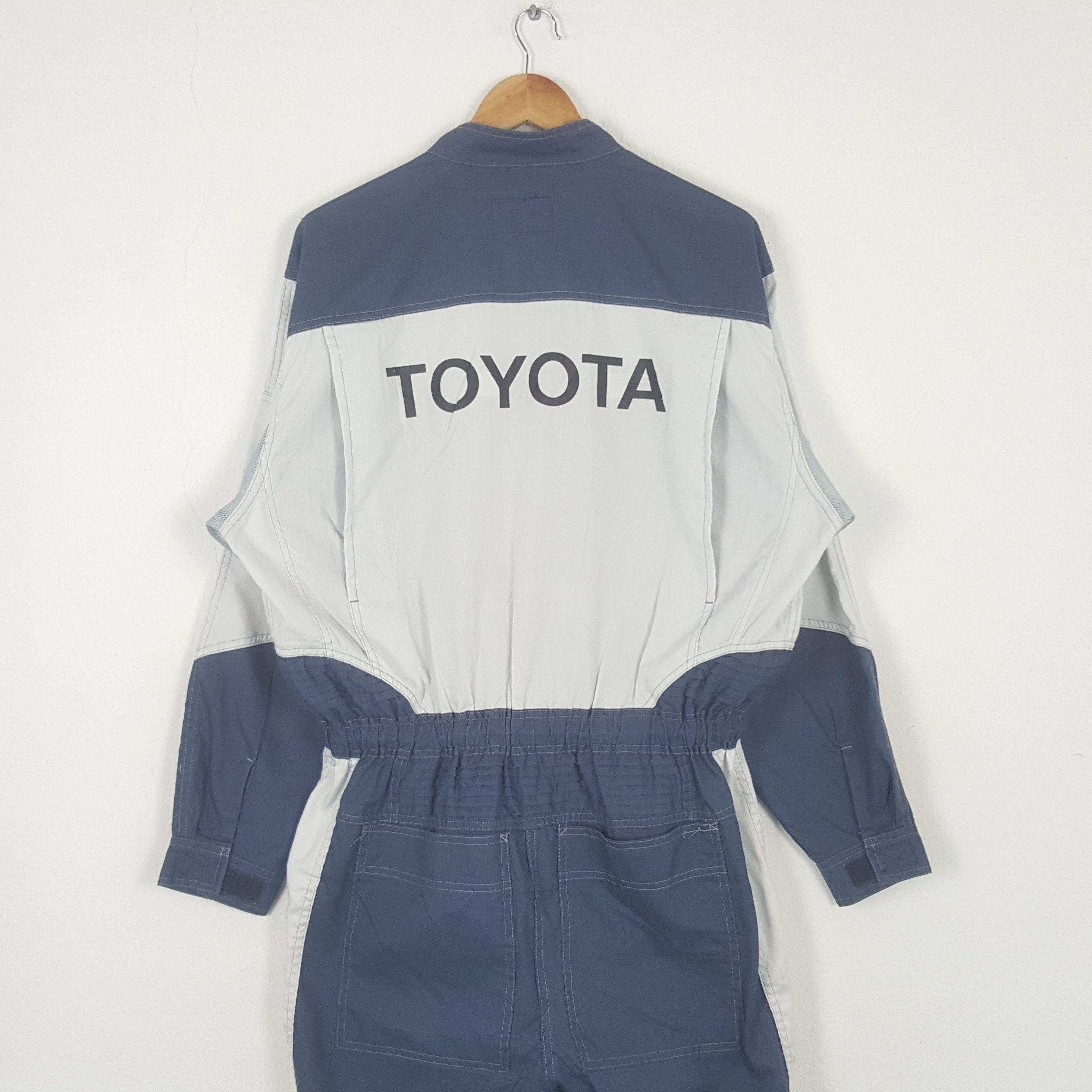 Japanese Brand Vintage Toyota Tecno Japanese Brand Racing Coverall RR21 Size US L / EU 52-54 / 3 - 2 Thumbnail