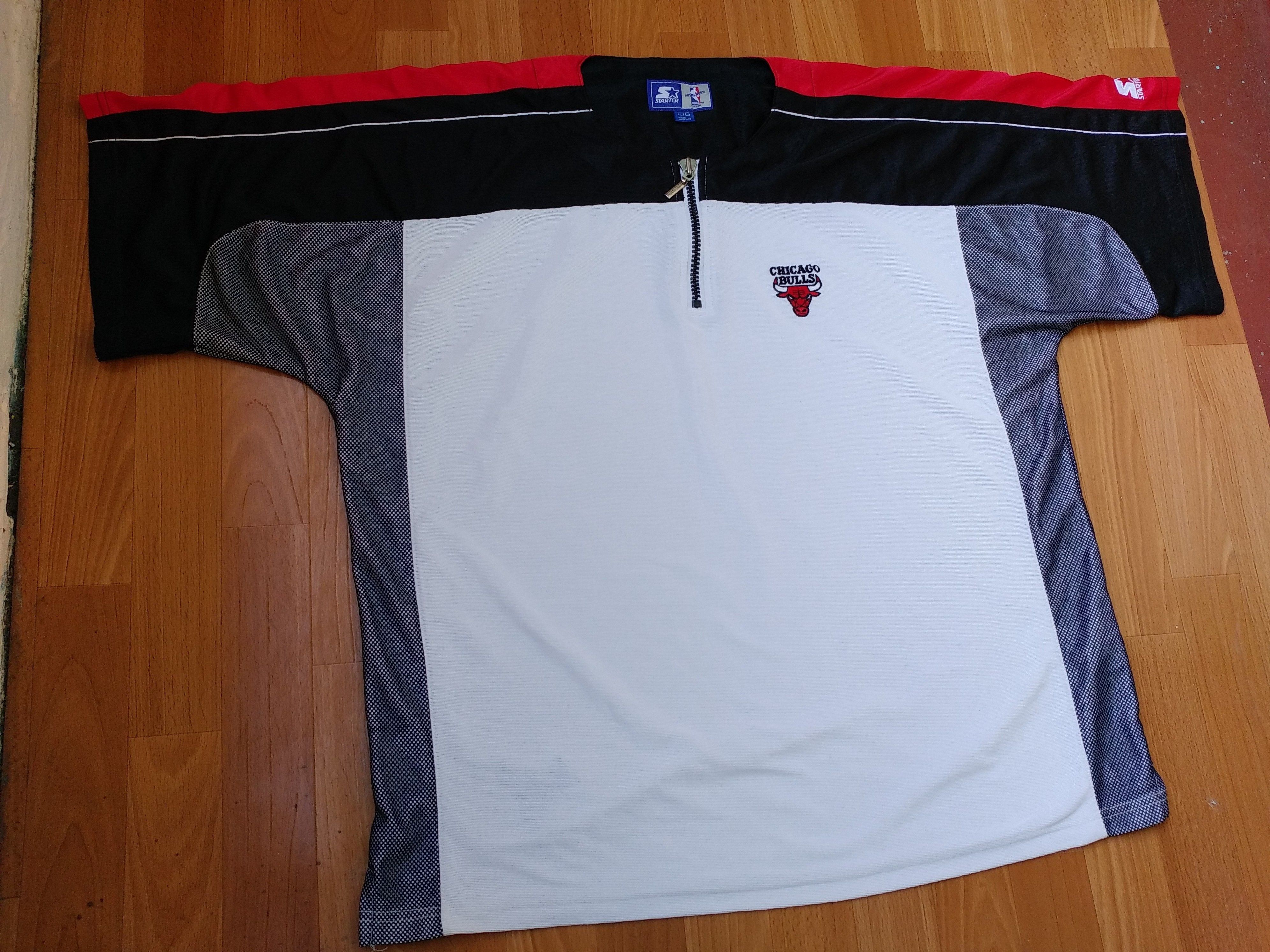 NBA × Starter Starter Chicago Bulls jersey NBA t-shirt vintage size L Size US L / EU 52-54 / 3 - 3 Thumbnail