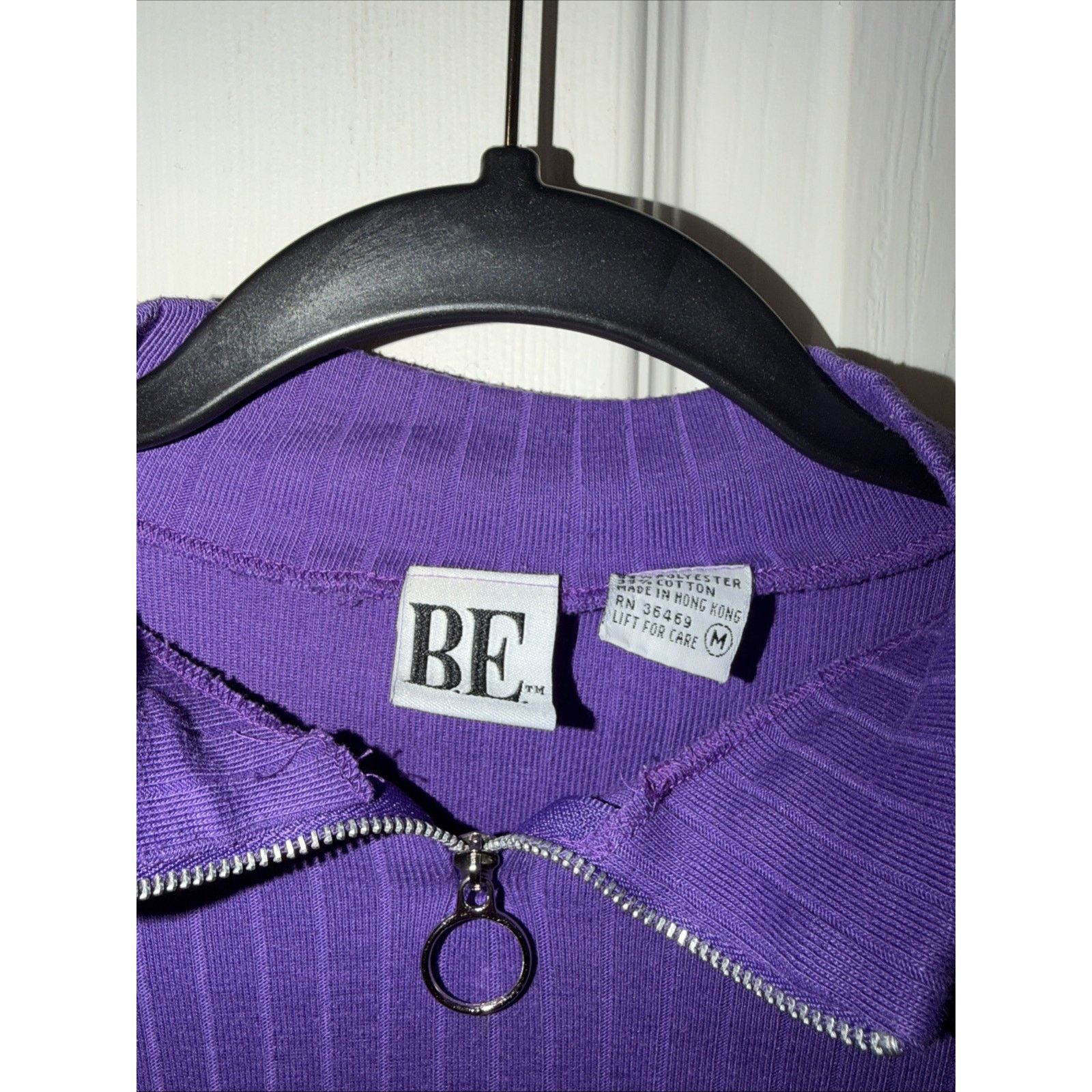 & Other Stories Women's BE Purple Pullover Sweater Short Sleeve Size Medium Size M / US 6-8 / IT 42-44 - 4 Thumbnail