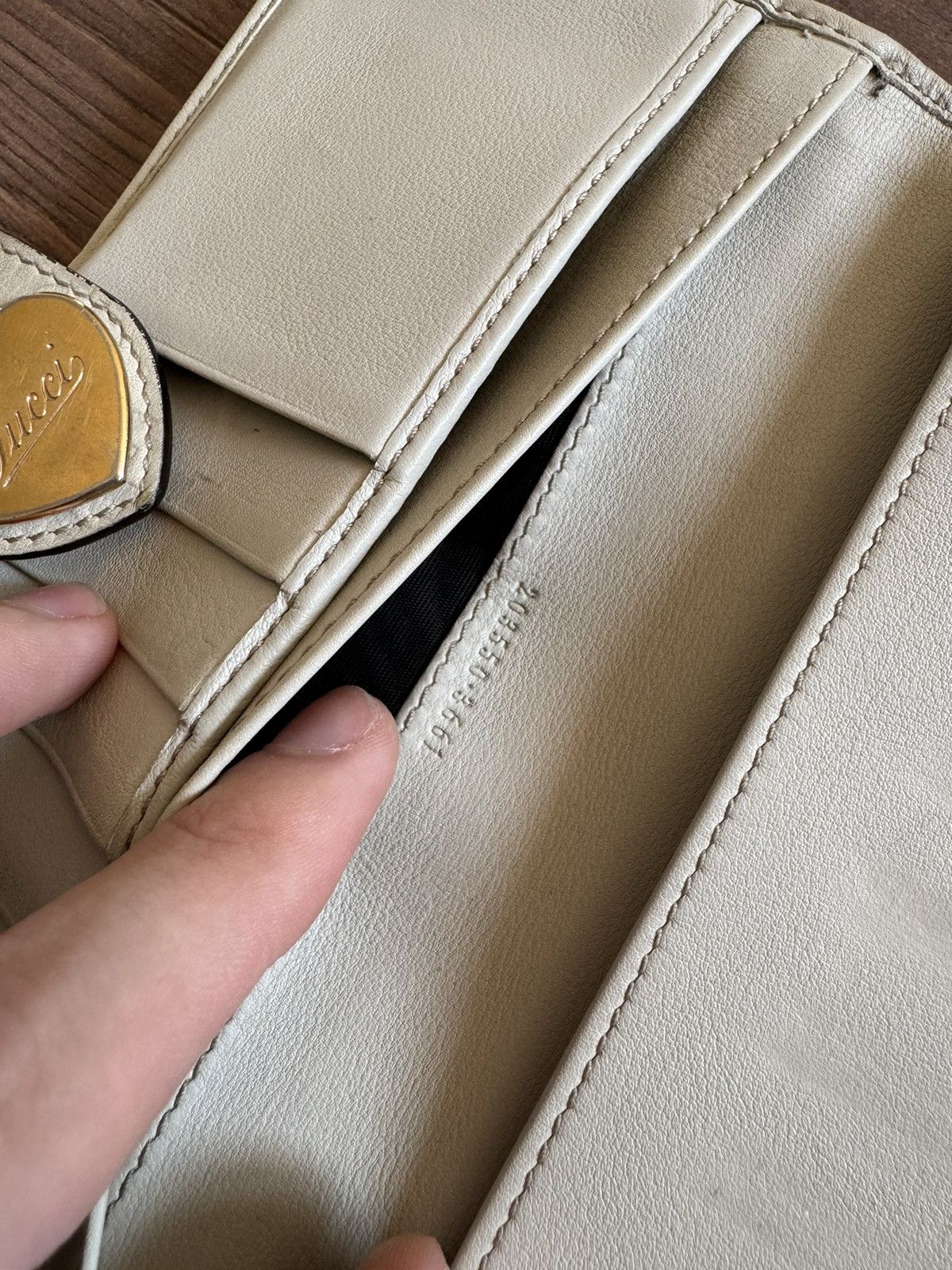 Gucci Gucci Guccissima Heart Wallet Size ONE SIZE - 17 Thumbnail