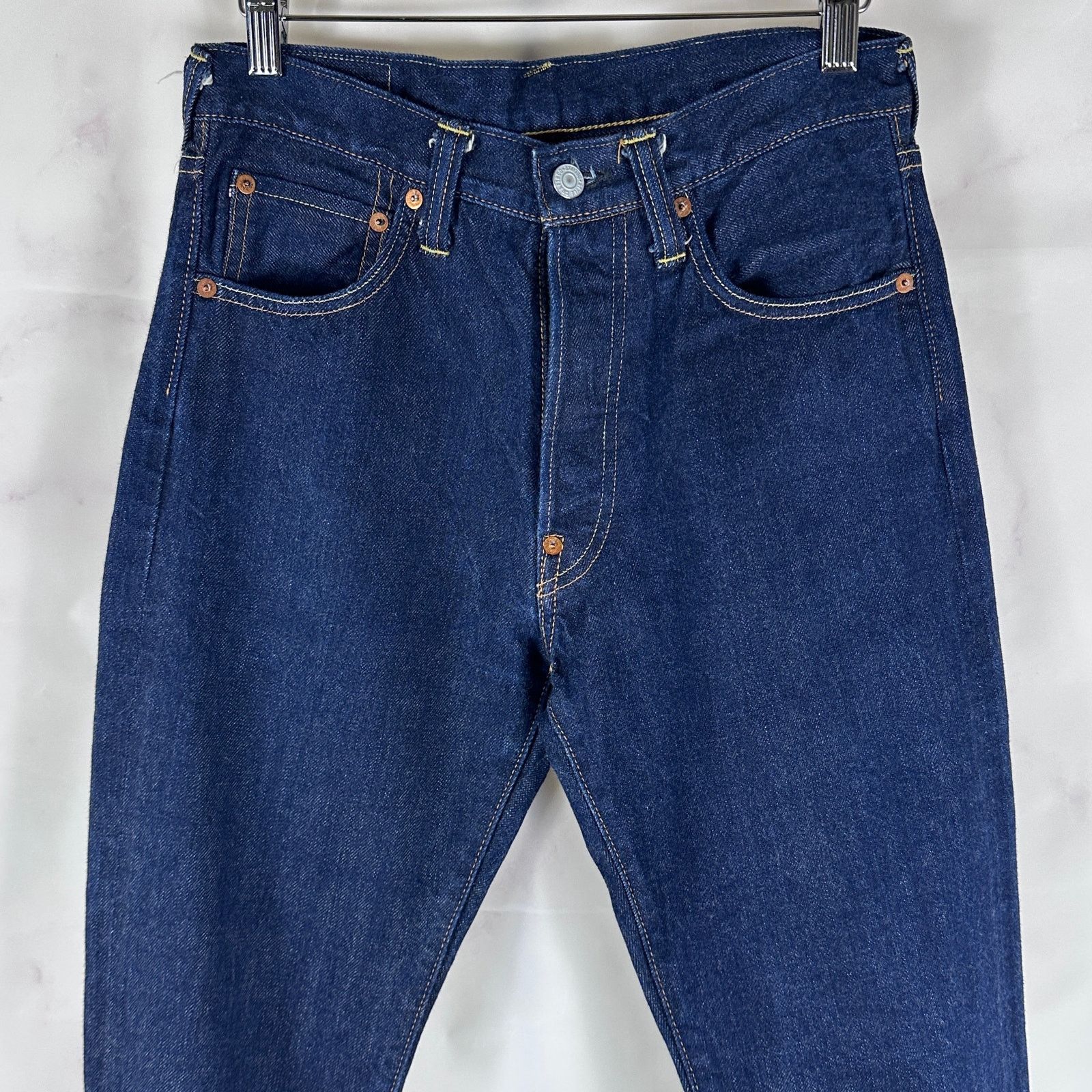 Evisu Warehouse Lot 9002 Indigo Selvedge Denim Size US 28 / EU 44 - 8 Thumbnail