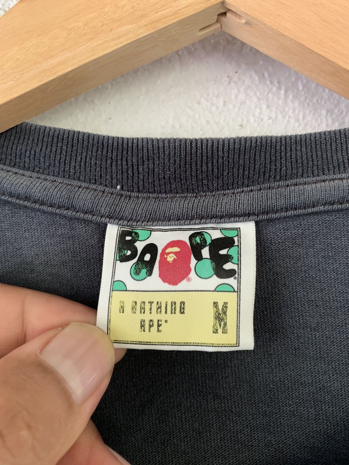 Japanese Brand × Nigo Vintage A bathing Ape OG Tee Size M / US 6-8 / IT 42-44 - 6 Thumbnail