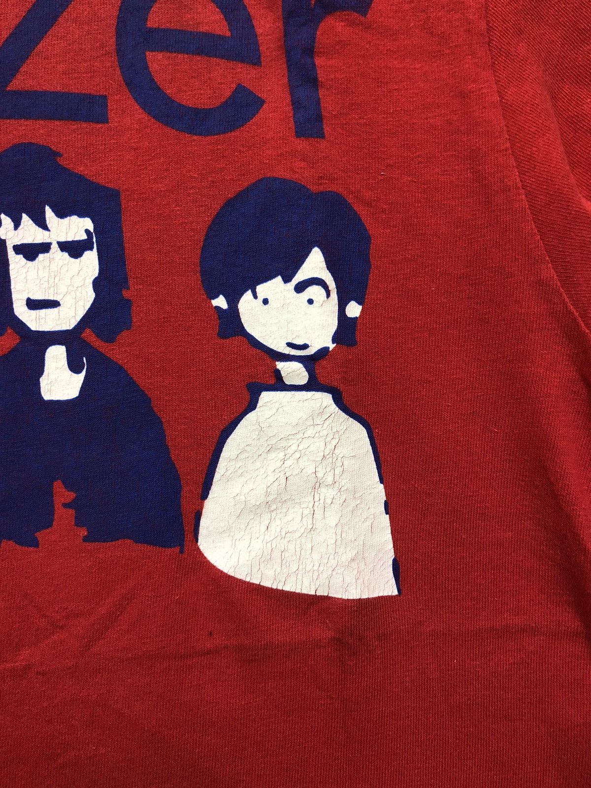 Band Tees × Vintage VTG WEEZER Y2K RARE !! Size US S / EU 44-46 / 1 - 5 Thumbnail