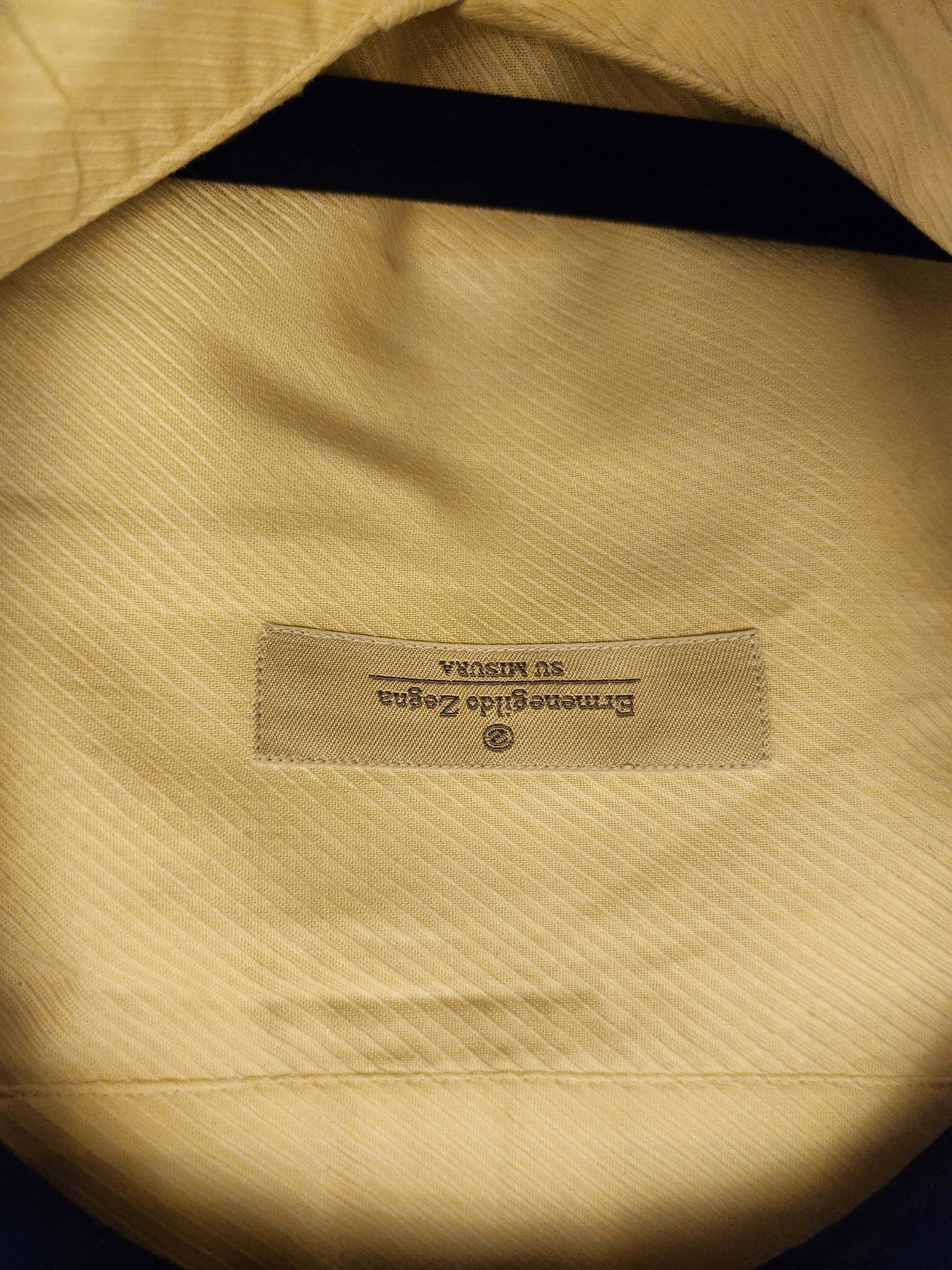 Ermenegildo Zegna Vintage 100% Cotton Designer Dress Shirt Size US XXL / EU 58 / 5 - 4 Thumbnail