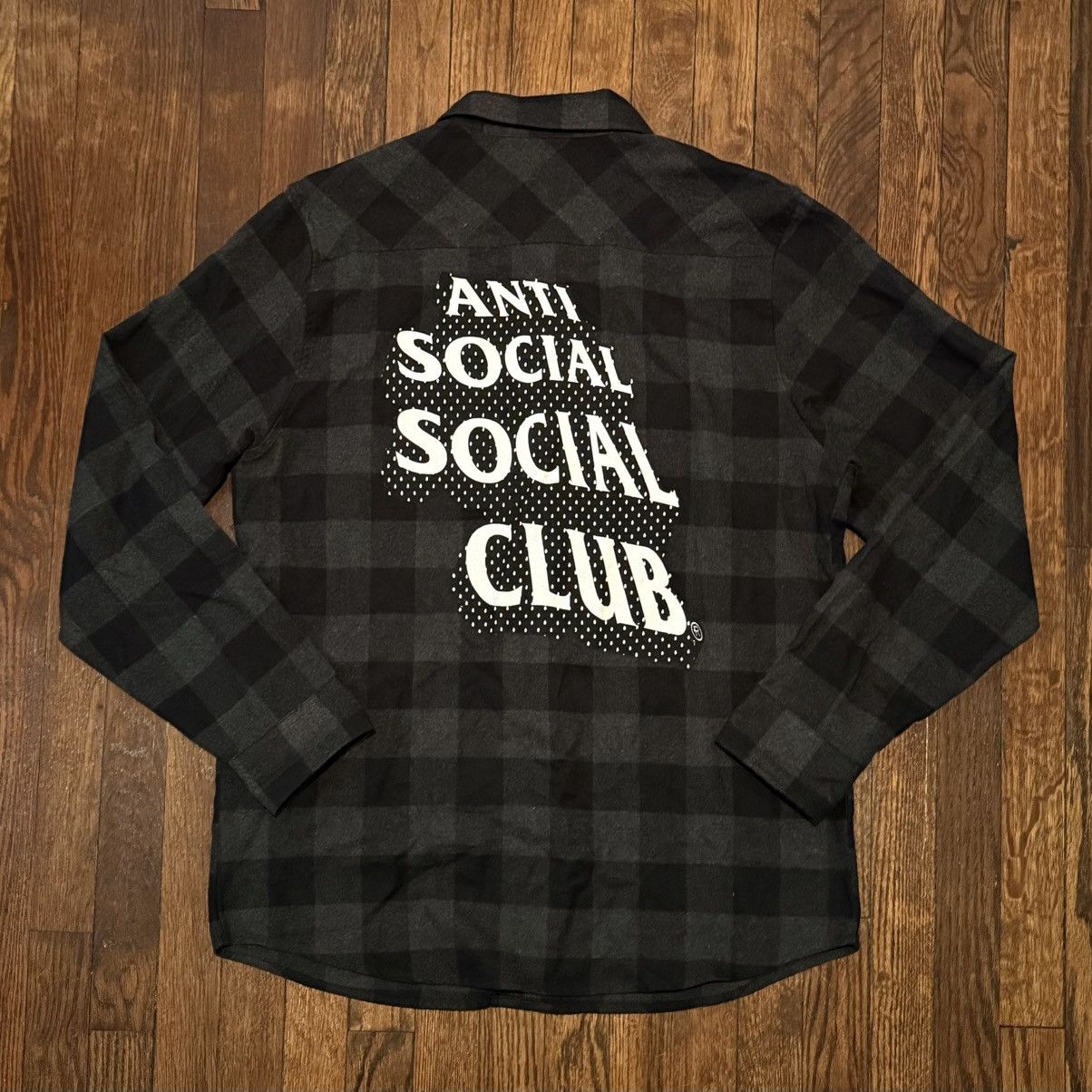 Anti Social Social Club Anti Social Social Club FW22 Happiest Place On Earth Flannel Size US XL / EU 56 / 4 - 1 Thumbnail