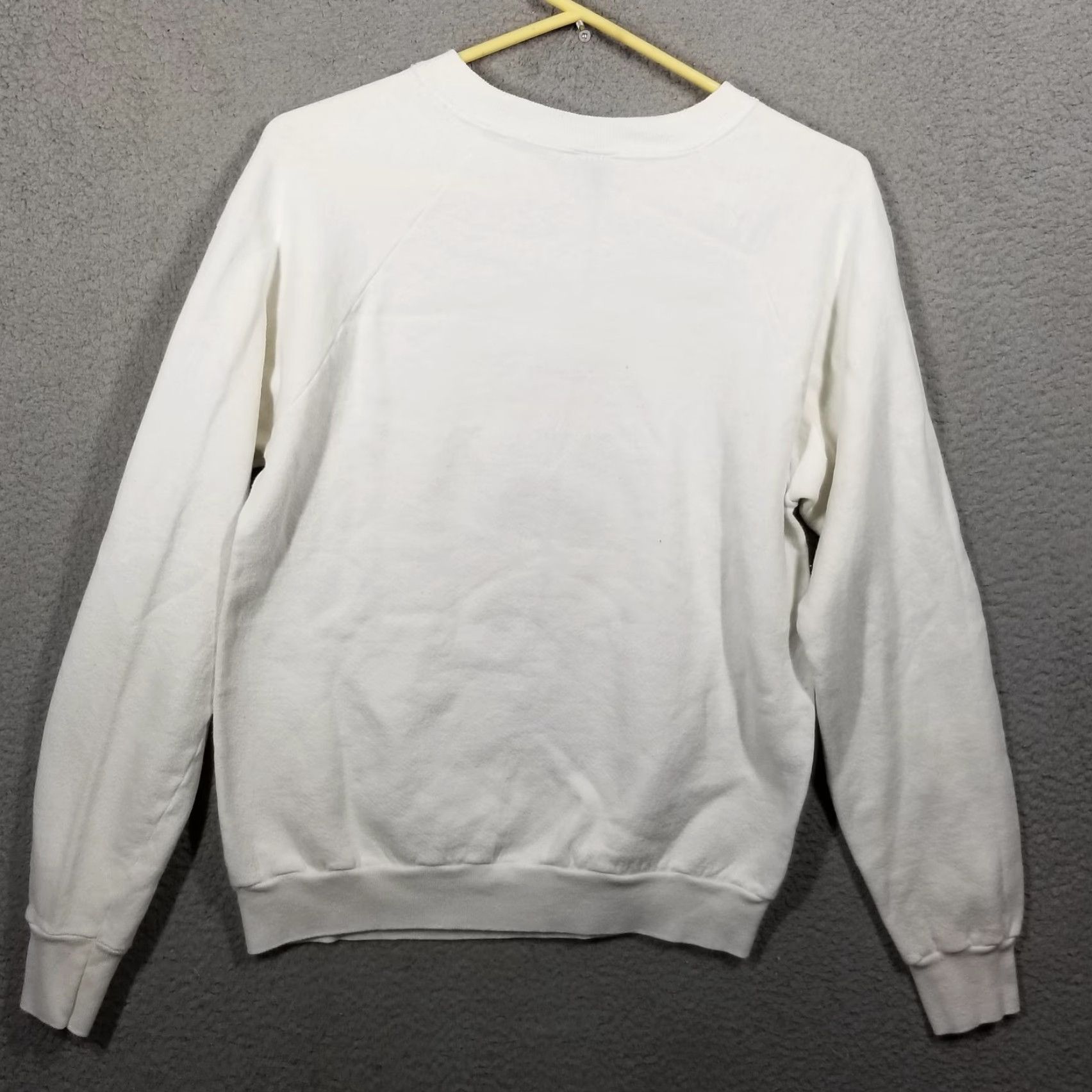 Vintage Vintage Screen Stars Sweatshirt Mens Large White Crewneck Duck Made USA 90s Size US L / EU 52-54 / 3 - 3 Thumbnail