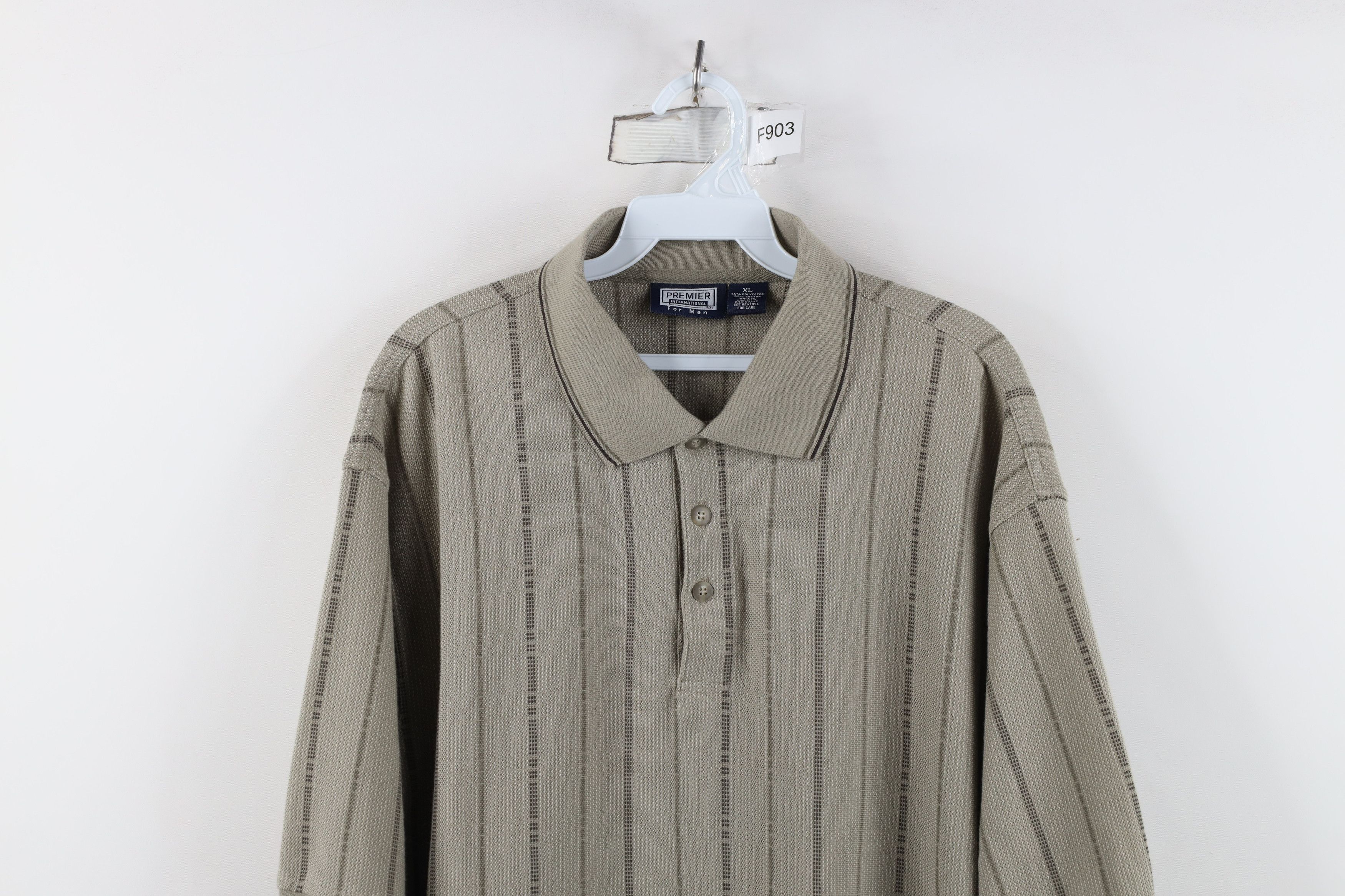 Vintage Vintage 90s Streetwear Collared Golf Polo Shirt Green Size US XL / EU 56 / 4 - 2 Thumbnail